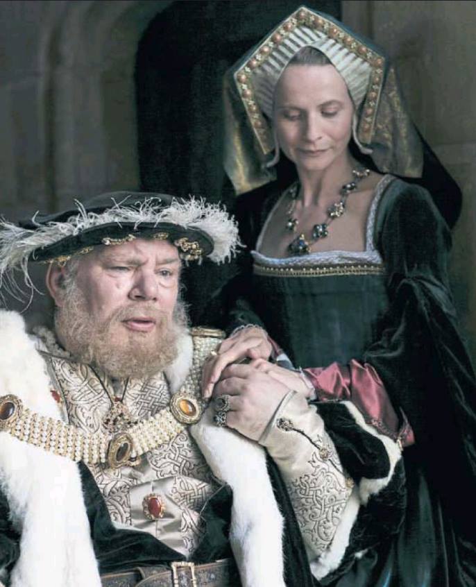 Alice - Richard Ridings as Henry VIII and Alice Patten as his sixth ...