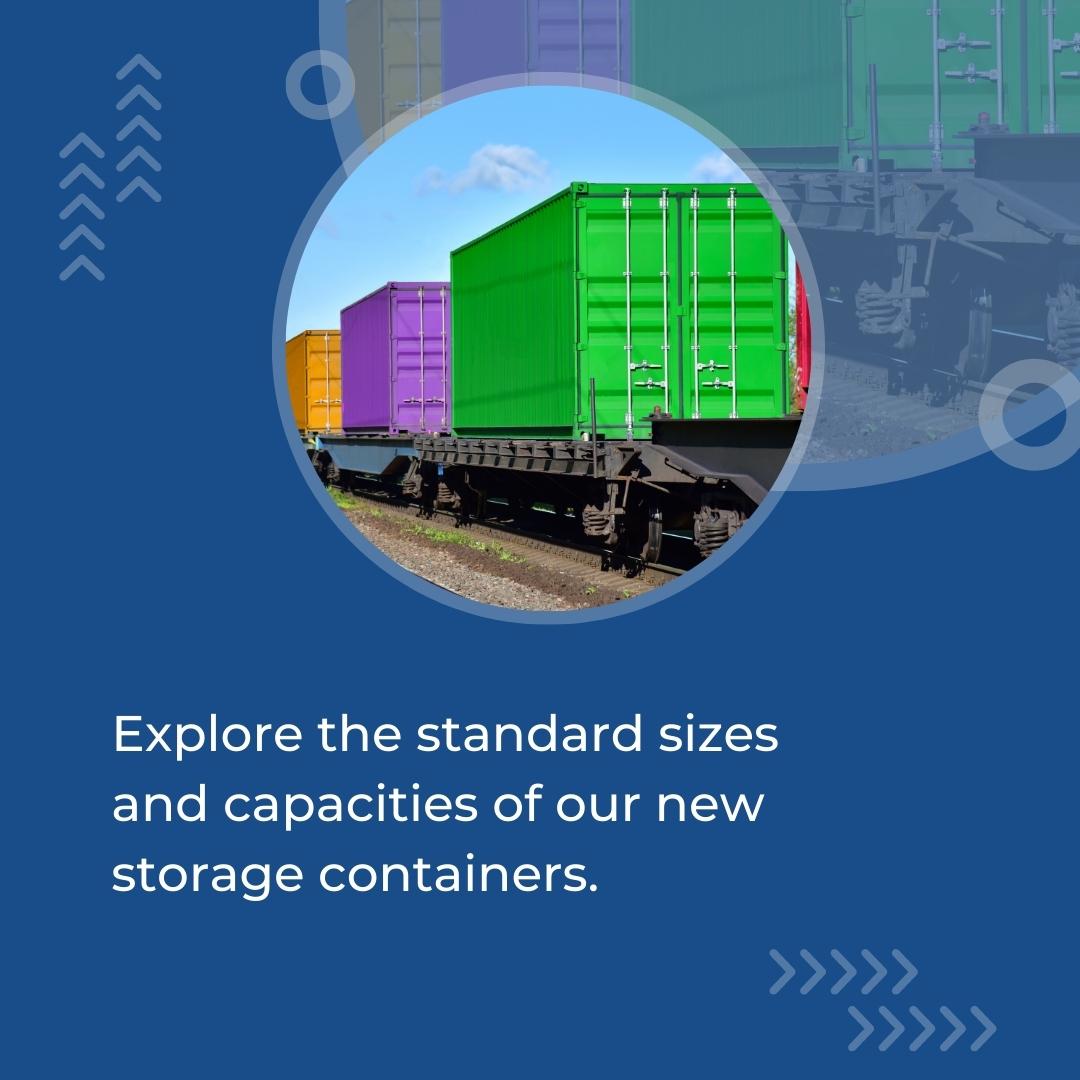 Containers 4U - Standard Sizes for New Storage Containers...