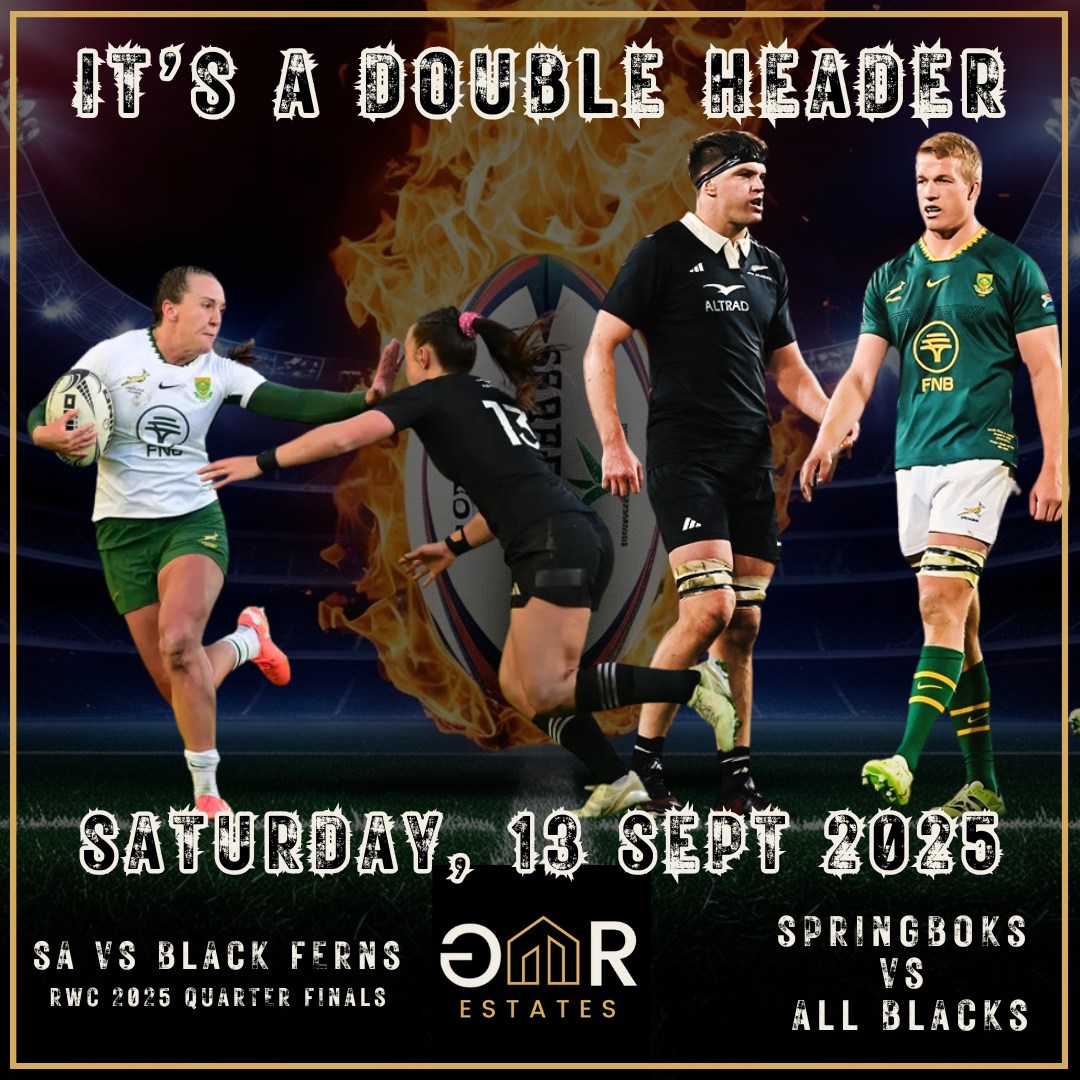 GREstates - 🏉 A MASSIVE RUGBY WEEKEND! It’s a double header – SA 🇿🇦 vs ...