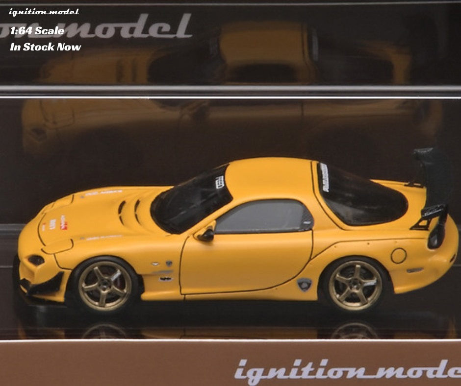 IG online shop special! 1/18 Scale FEED RX-7 (FD3S) 魔王 2016 ver
