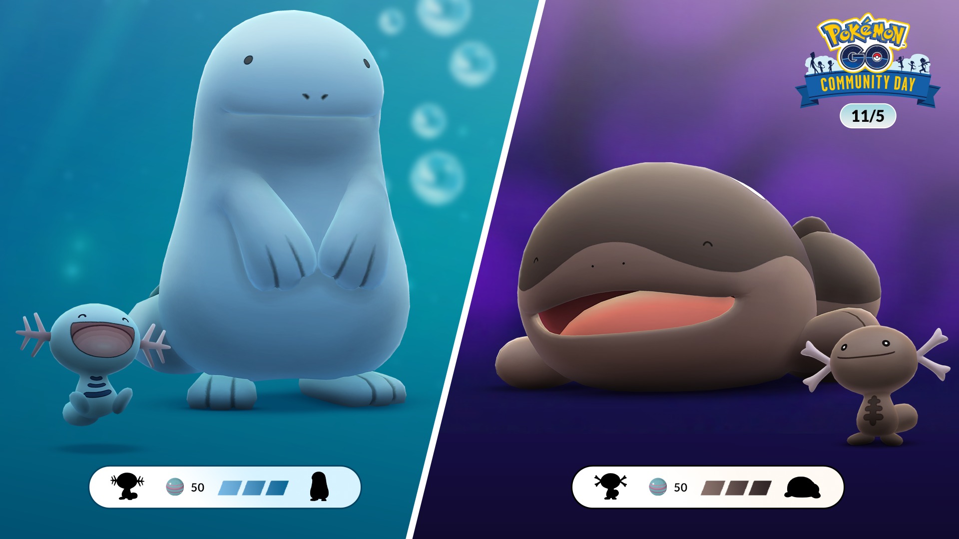 Pokémon - 我們就像「沼王」一樣無憂無慮！ 在11月5日（星期天），把你的「烏波」與「帕底亞烏波」進化成「沼王」與「土王」吧，別錯過 ...