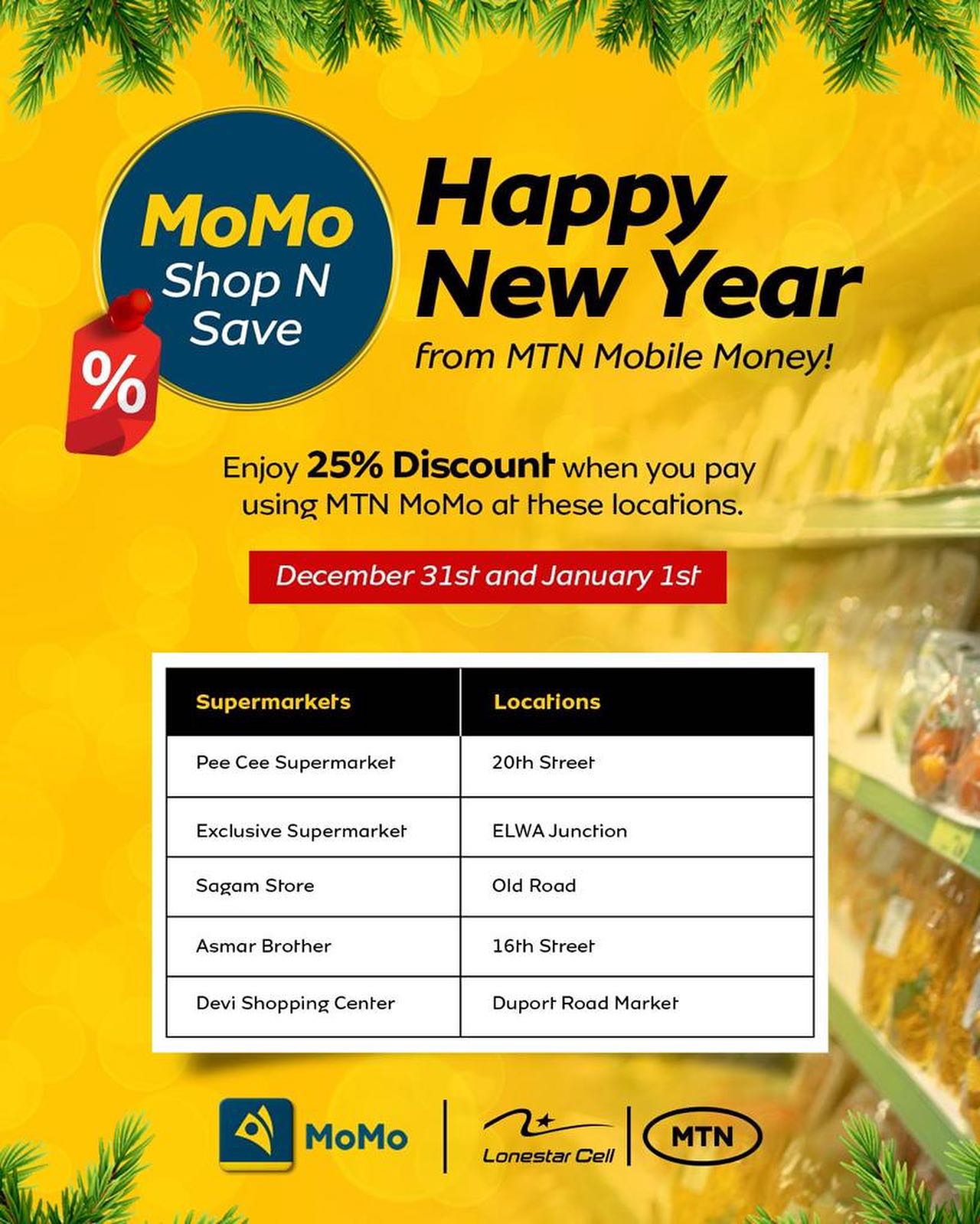 🎆🌟 Happy New Year from MTN Mobile... - Lonestar Cell MTN | Facebook