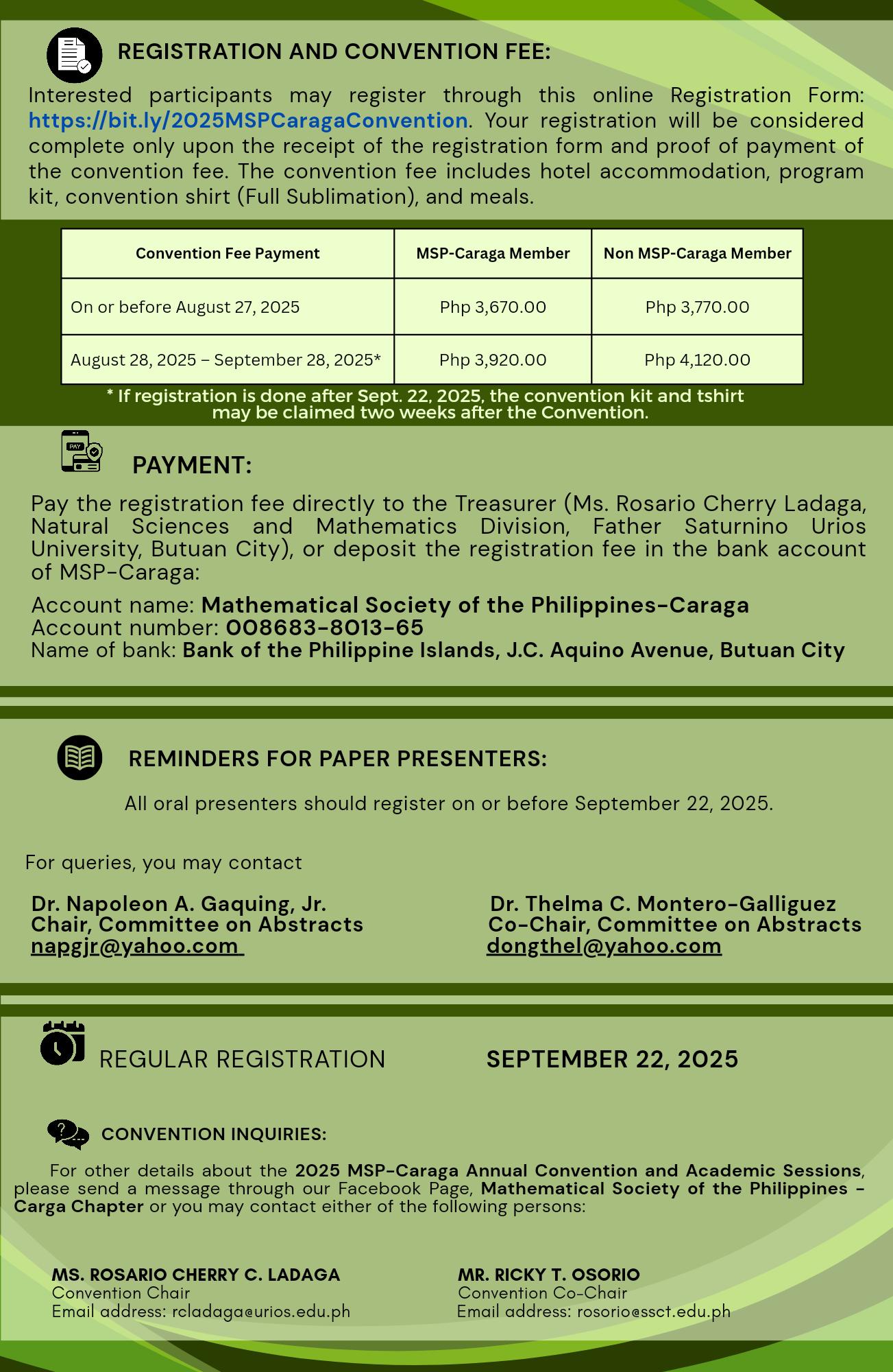 Mathematical Society of the Philippines - Caraga Chapter