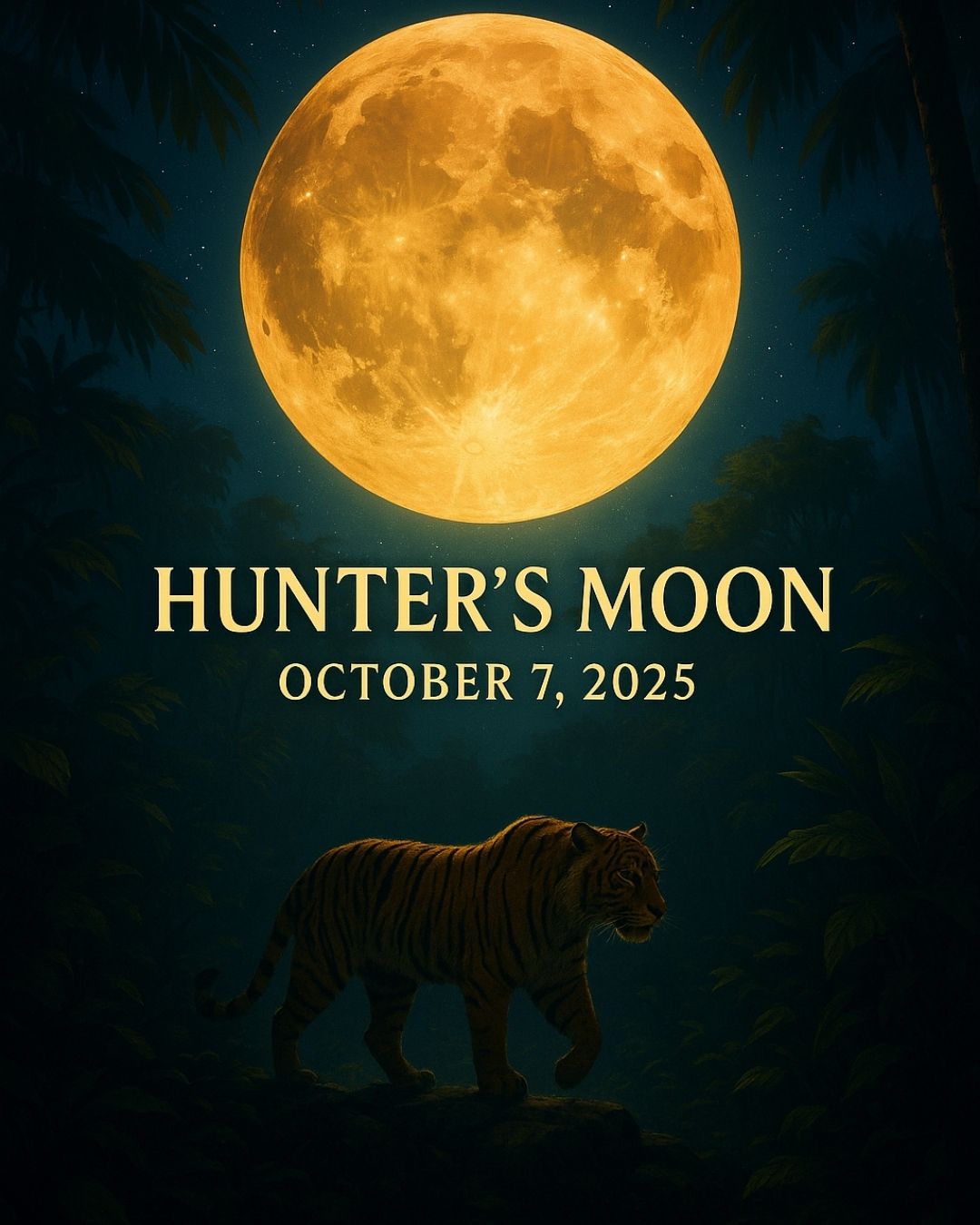Galaxies, - 🌕 Hunter’s Moon — October 7, 2025 🐅🌌🌿 Deep within the ...