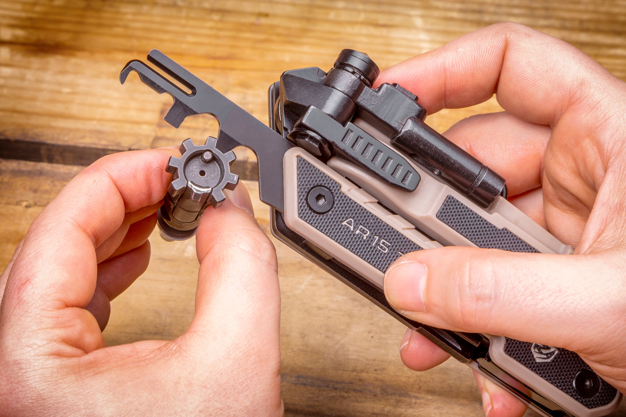 The AR15 Tool is a 37-in-1 tactical gun multi-tool - the ultimate 