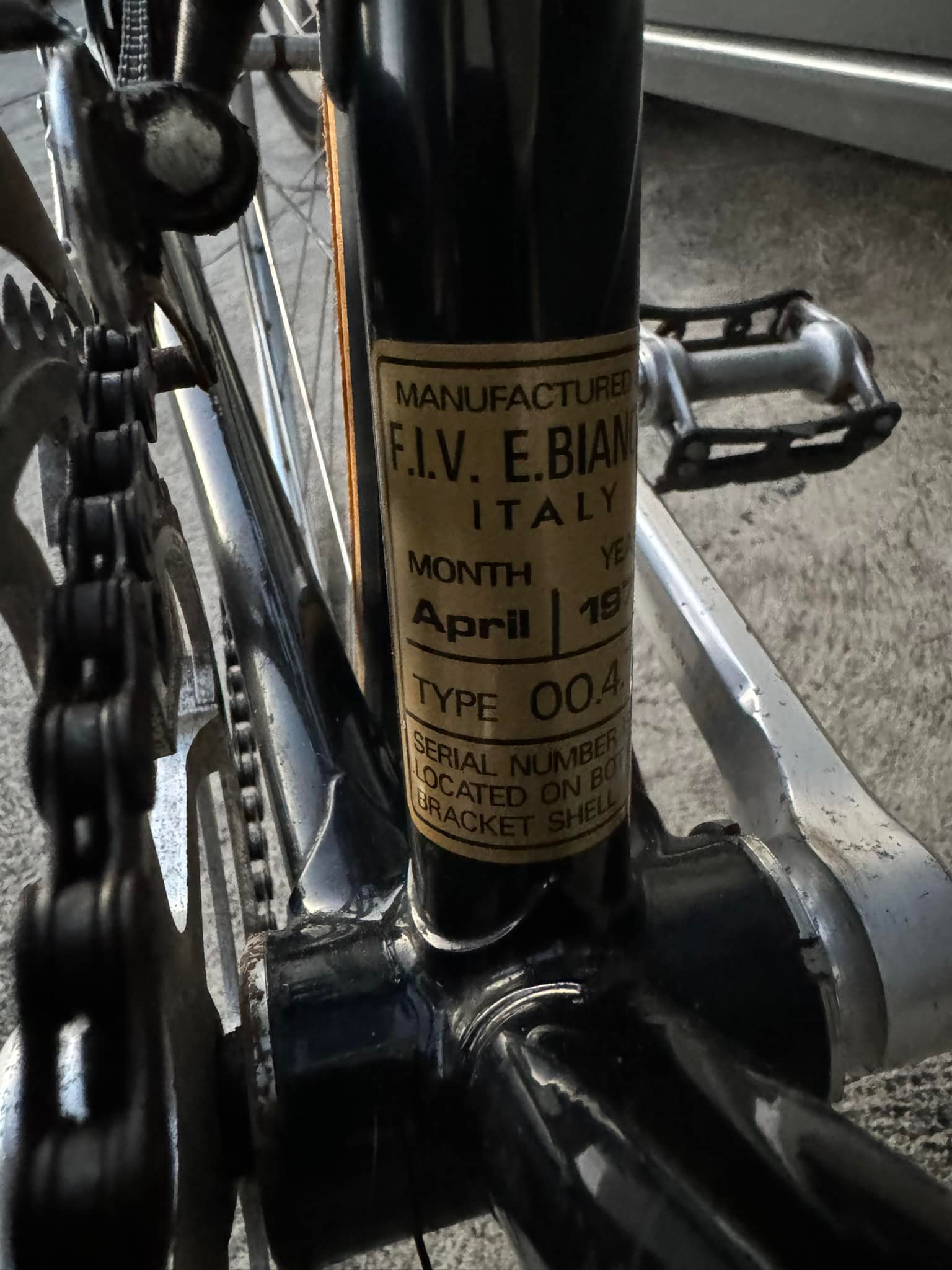 Just bought this Bianchi…
