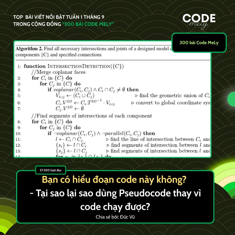 Code MeLy - Bạn có hiểu đoạn code này không? - Tại sao lại... | Facebook