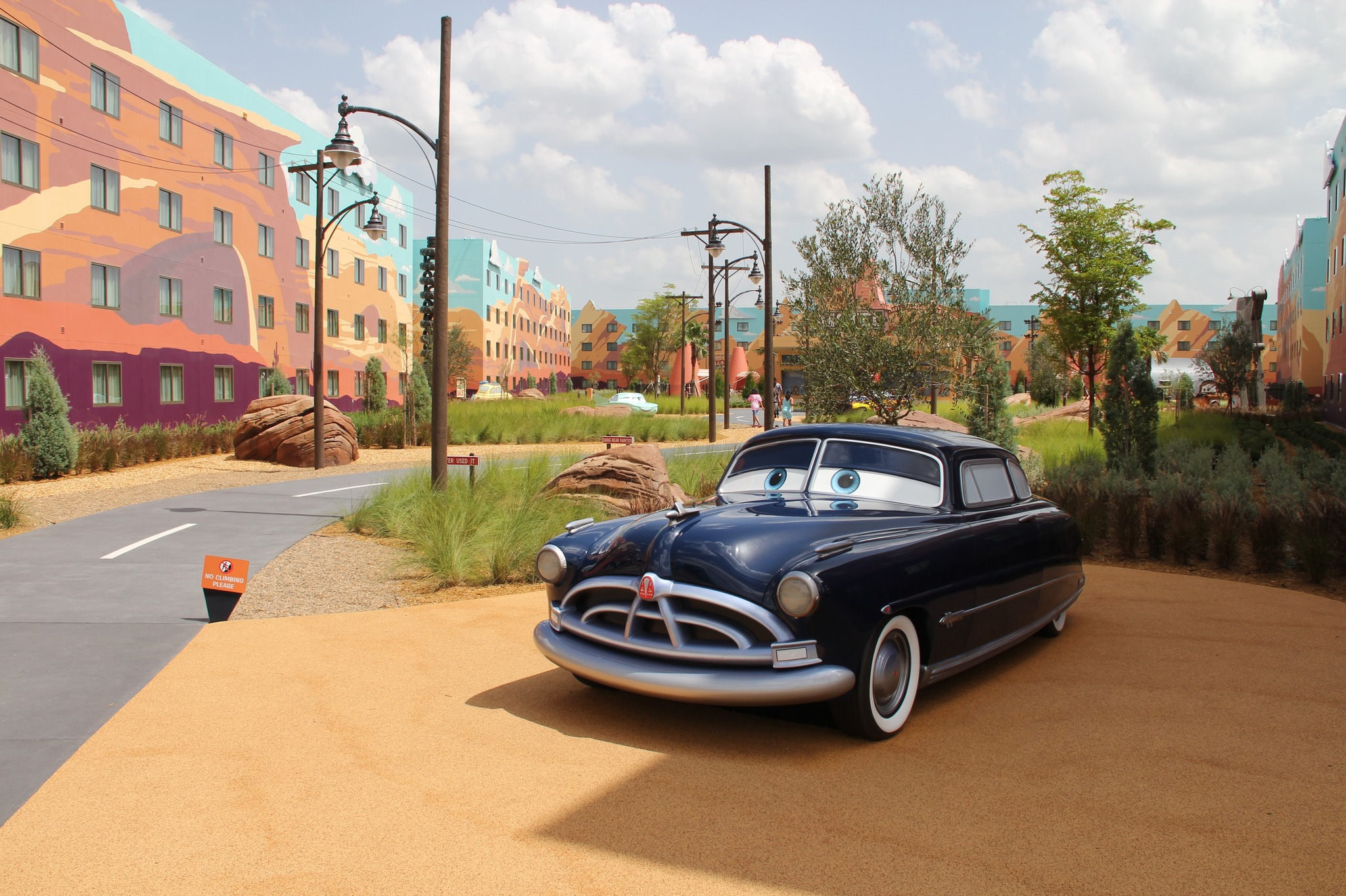 WDW Theme Parks - The Cars section at Disney's Art of...