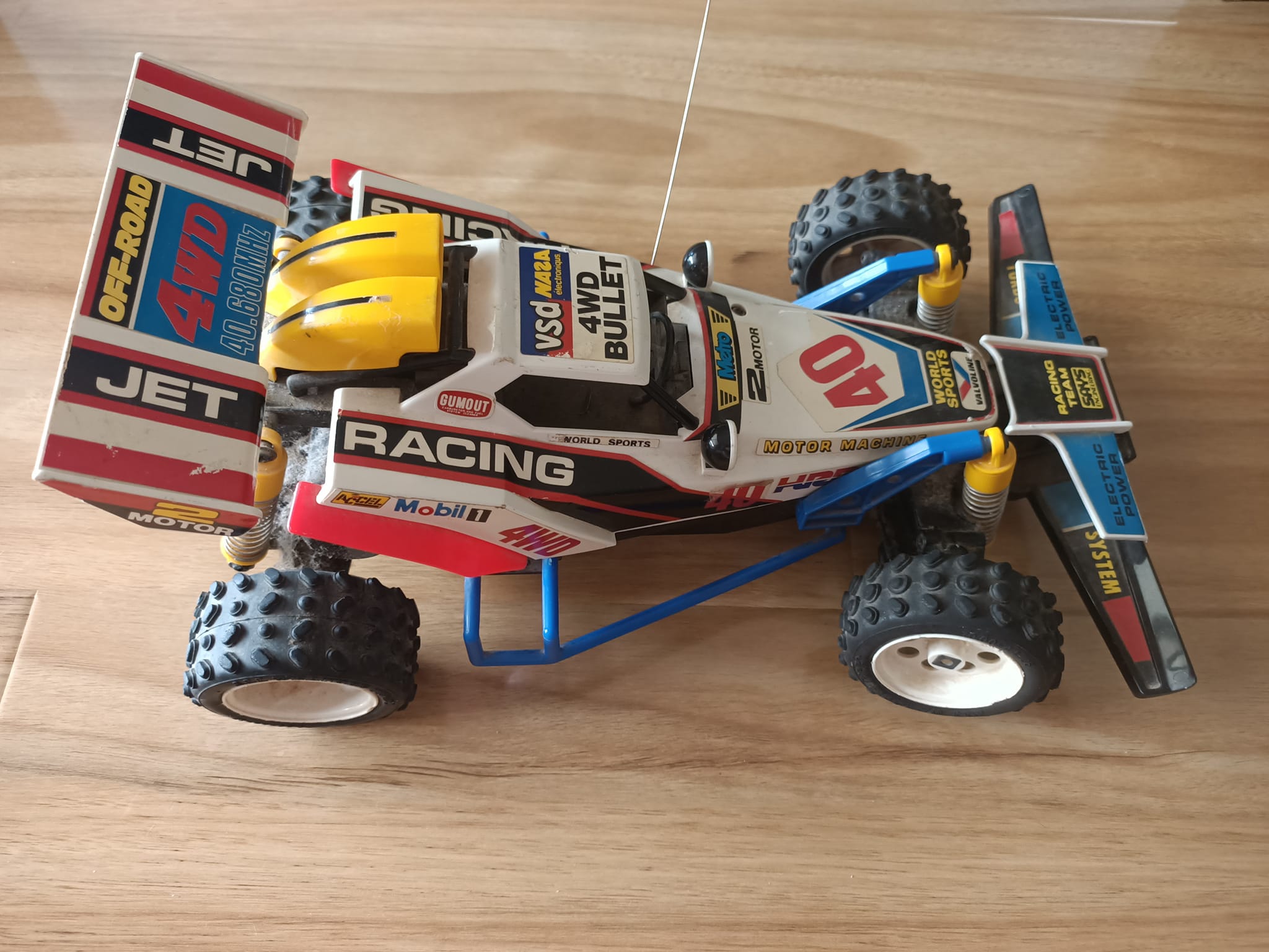 Taiyo Jet Racer 4WD model differences
