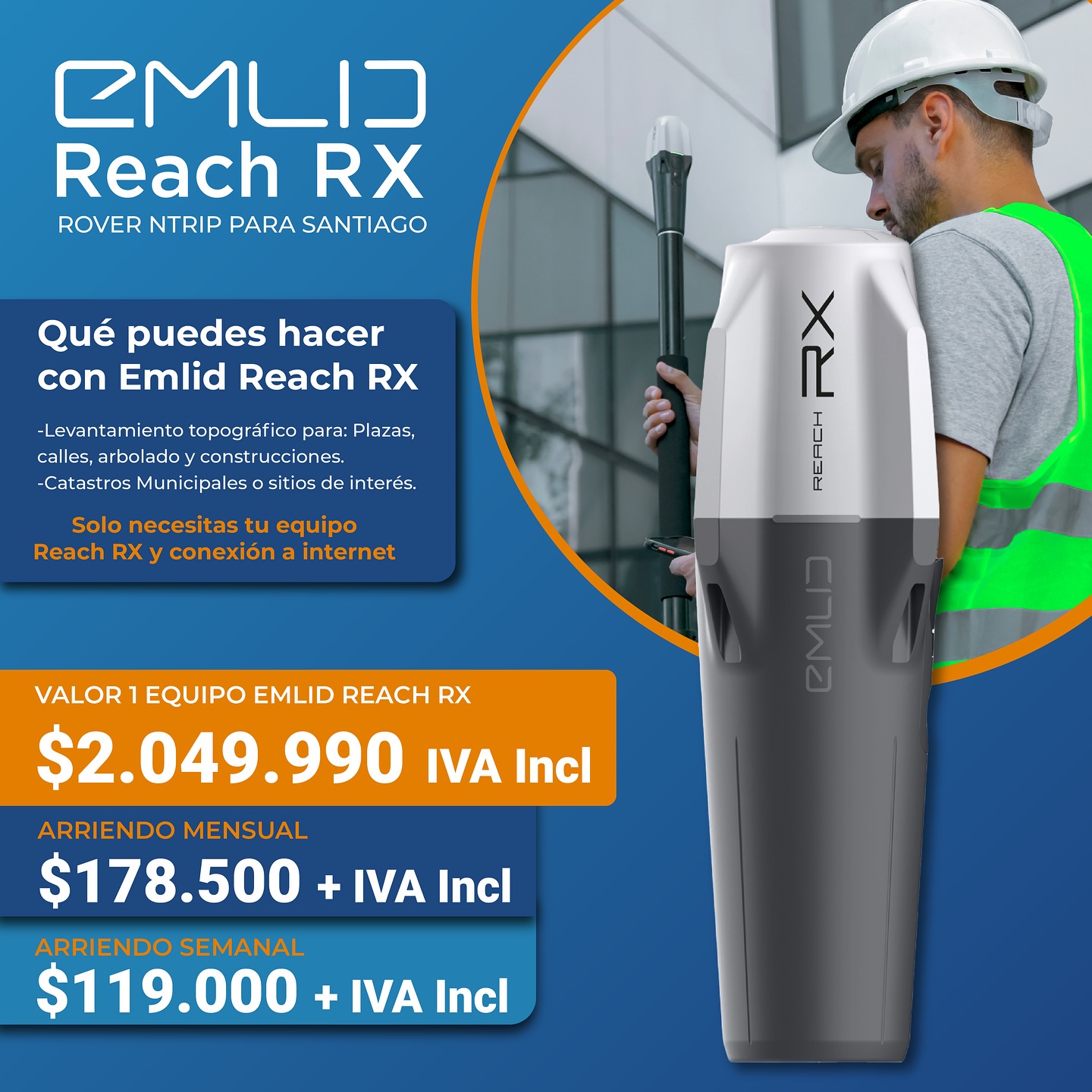 El Emlid Reach RX es perfecto para... - SCS Equipos Chile | Facebook