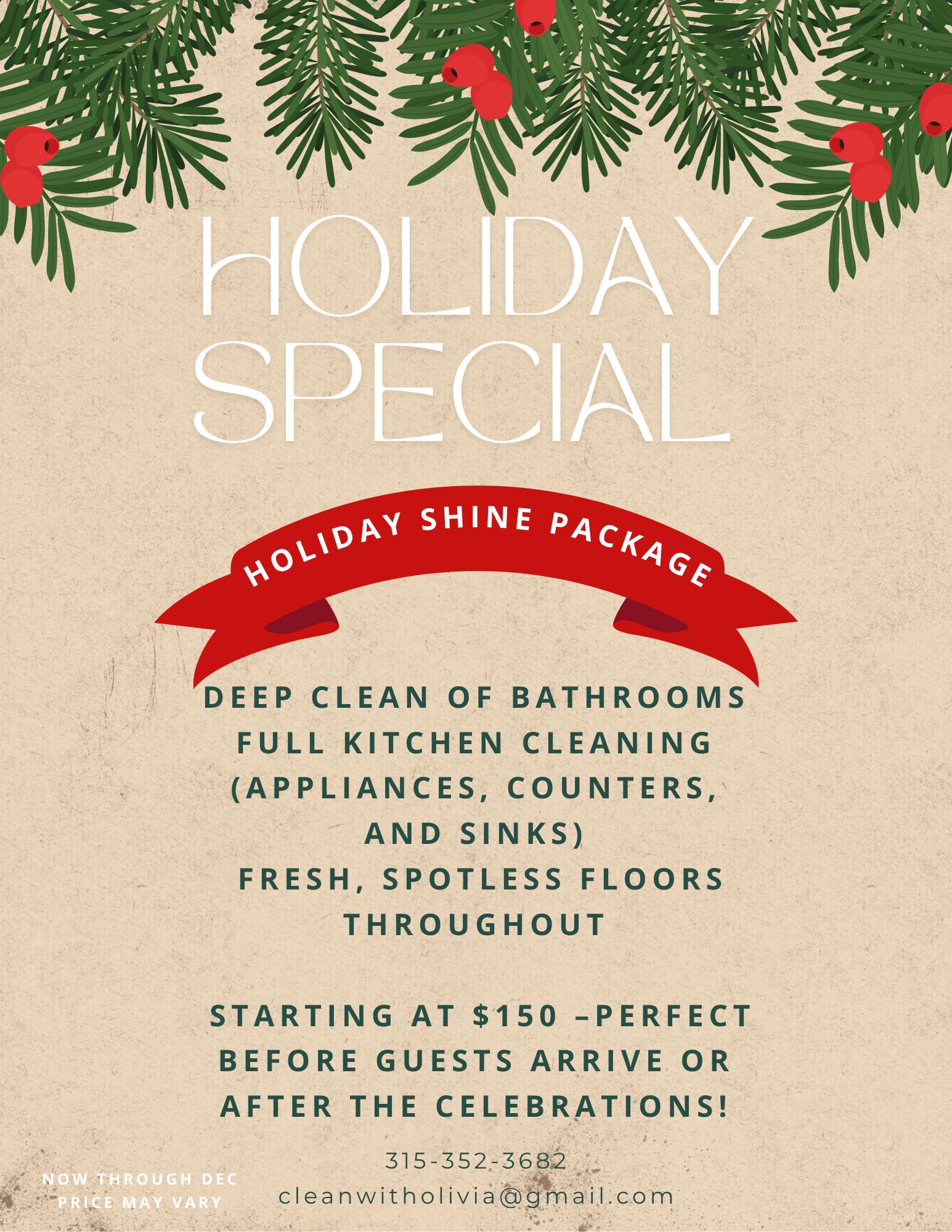 Olivia's Cleaning Service | Brewerton NY