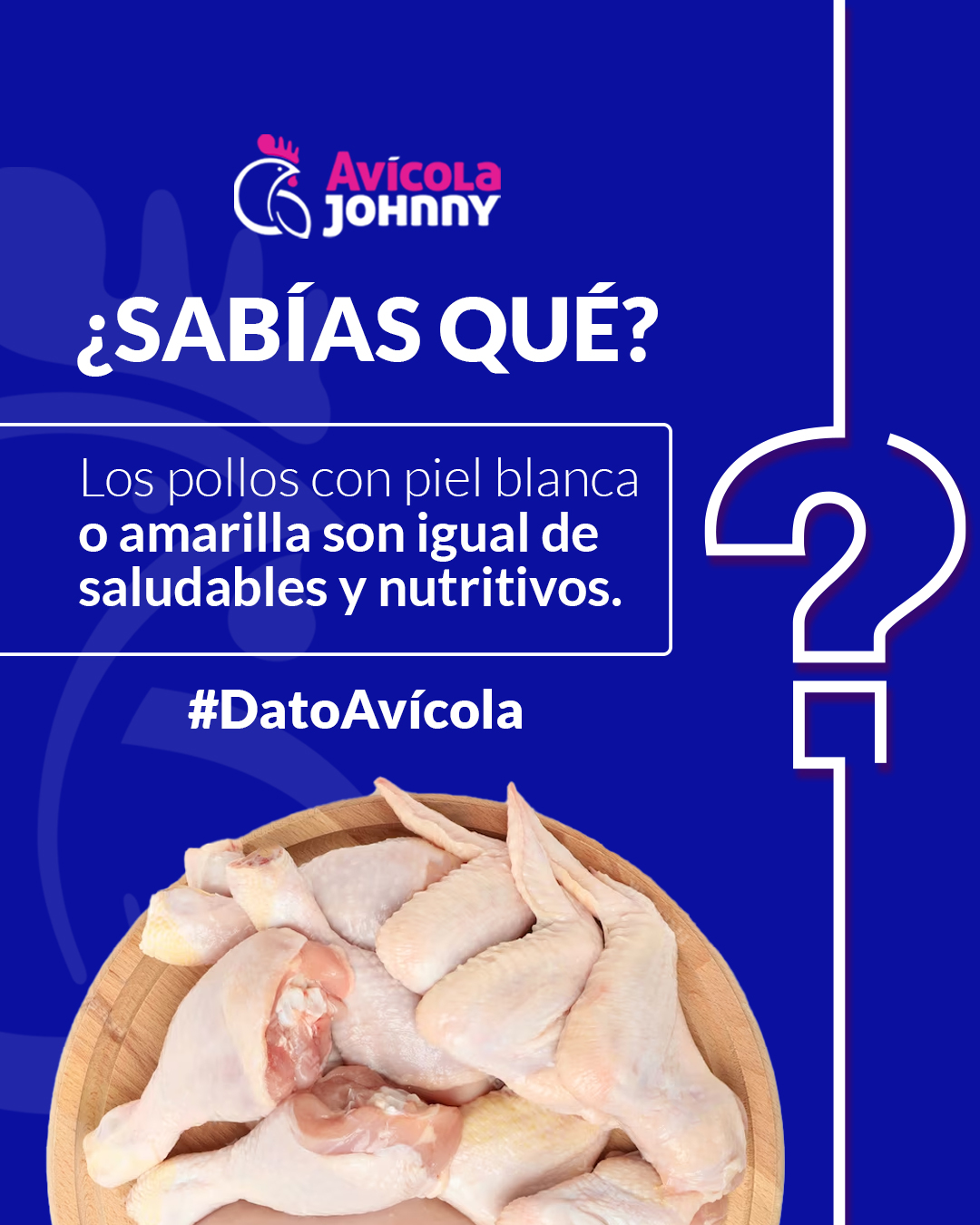 Avícola Johnny - ¿Alguna vez te has preguntado si el pollo...