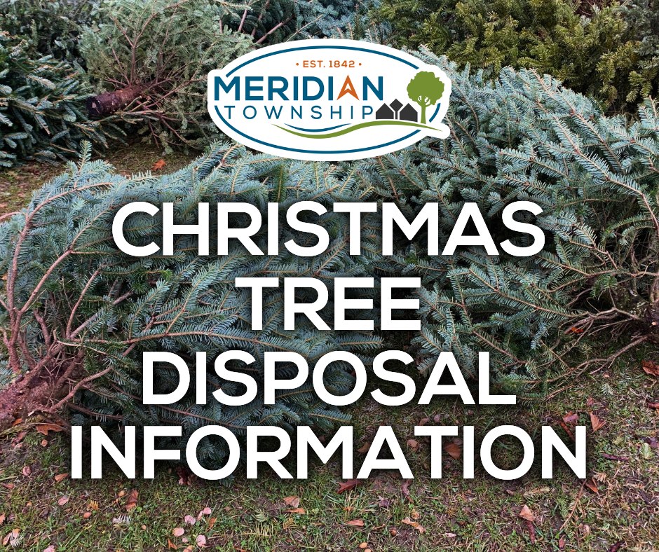 Let us take your Christmas tree off... - Meridian Township