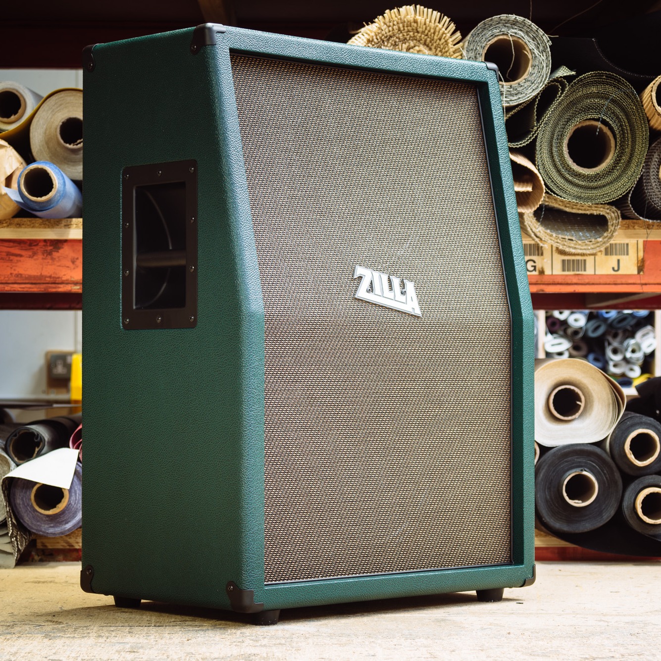 Black on green tolex is a great tolex, it always looks classy