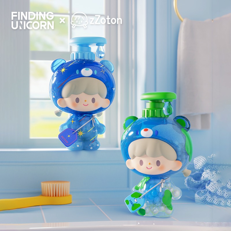 Finding Unicorn - zZoton Bubble Bath Baby Series Blind Box... | Facebook