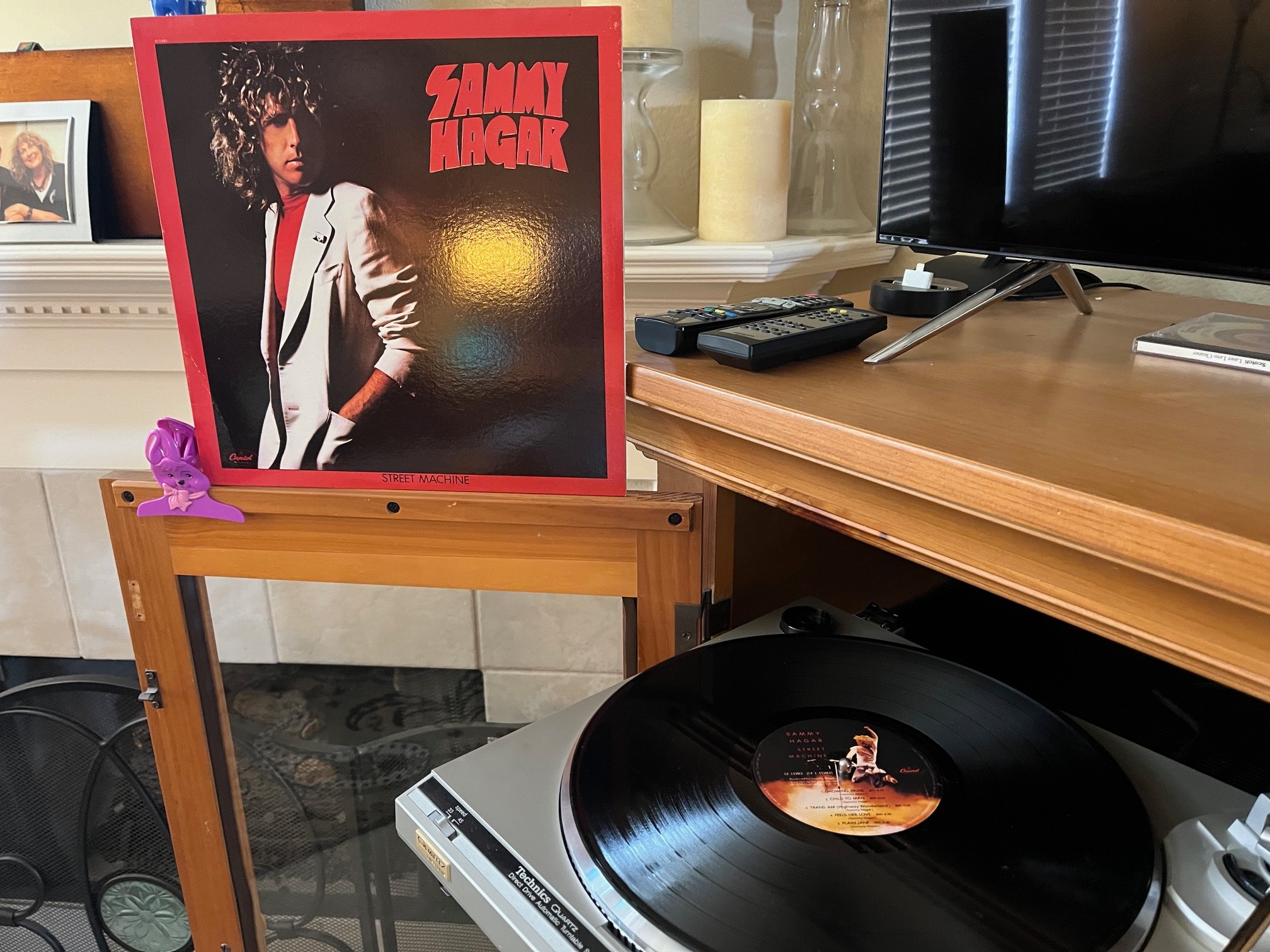The Other Vinyl Record Collectors Club | Sammy Hagar Street Machine ...