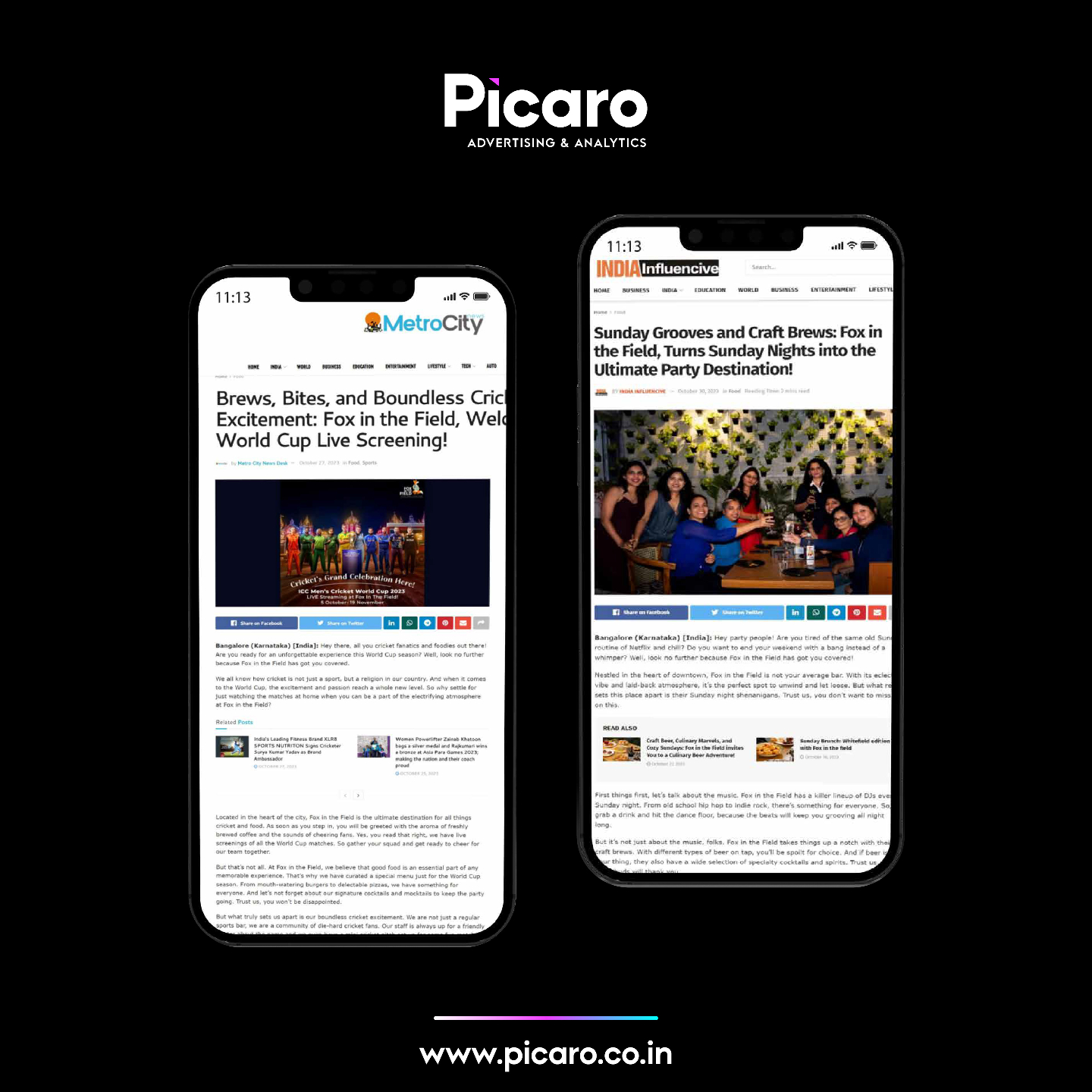 Picaro Advertising & Analytics | Bangalore
