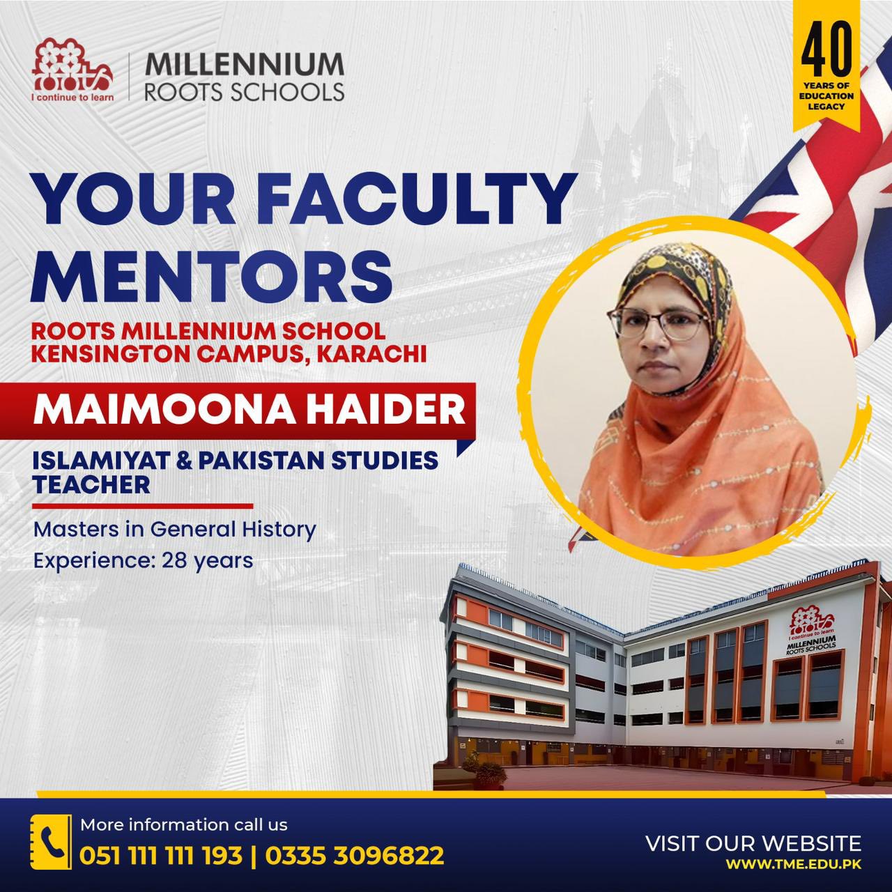 Roots Millennium School, Kensington Campus, Karachi | Karachi