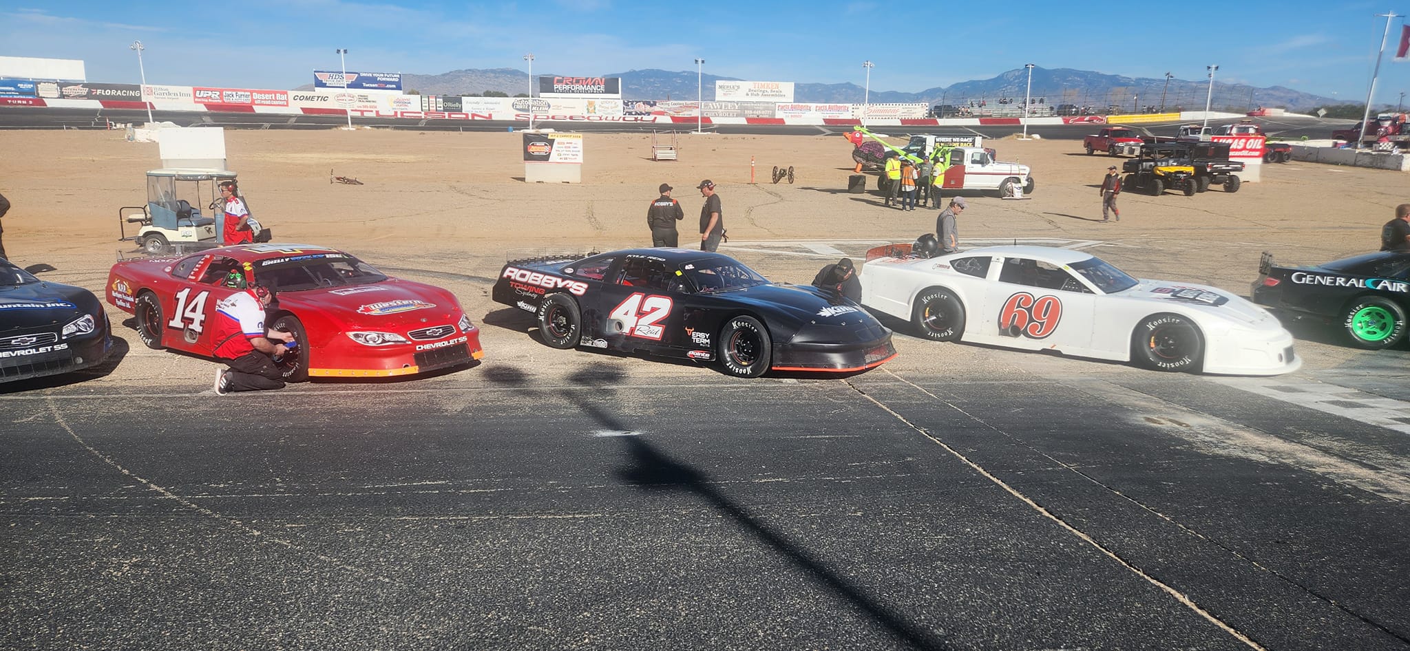 Our next driver entered will definitely... - Tucson Speedway.