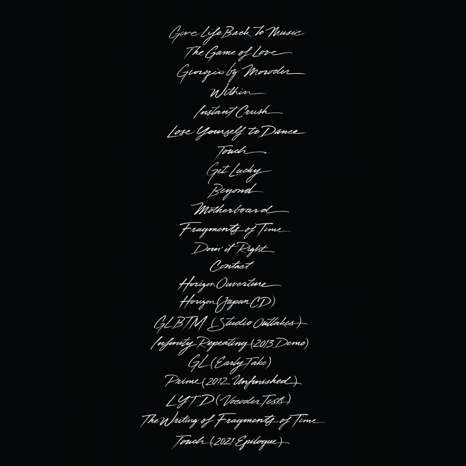 Random Access Memories 10th Anniversary Edition, May 12th 2023 pre 