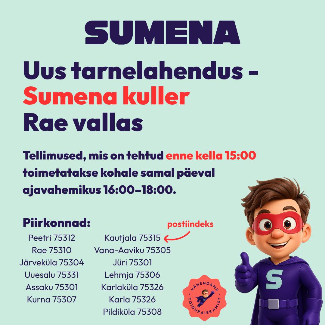 Sumena - 👉Smuuli tee 43 on avatud Sumena pood!💚... | Facebook