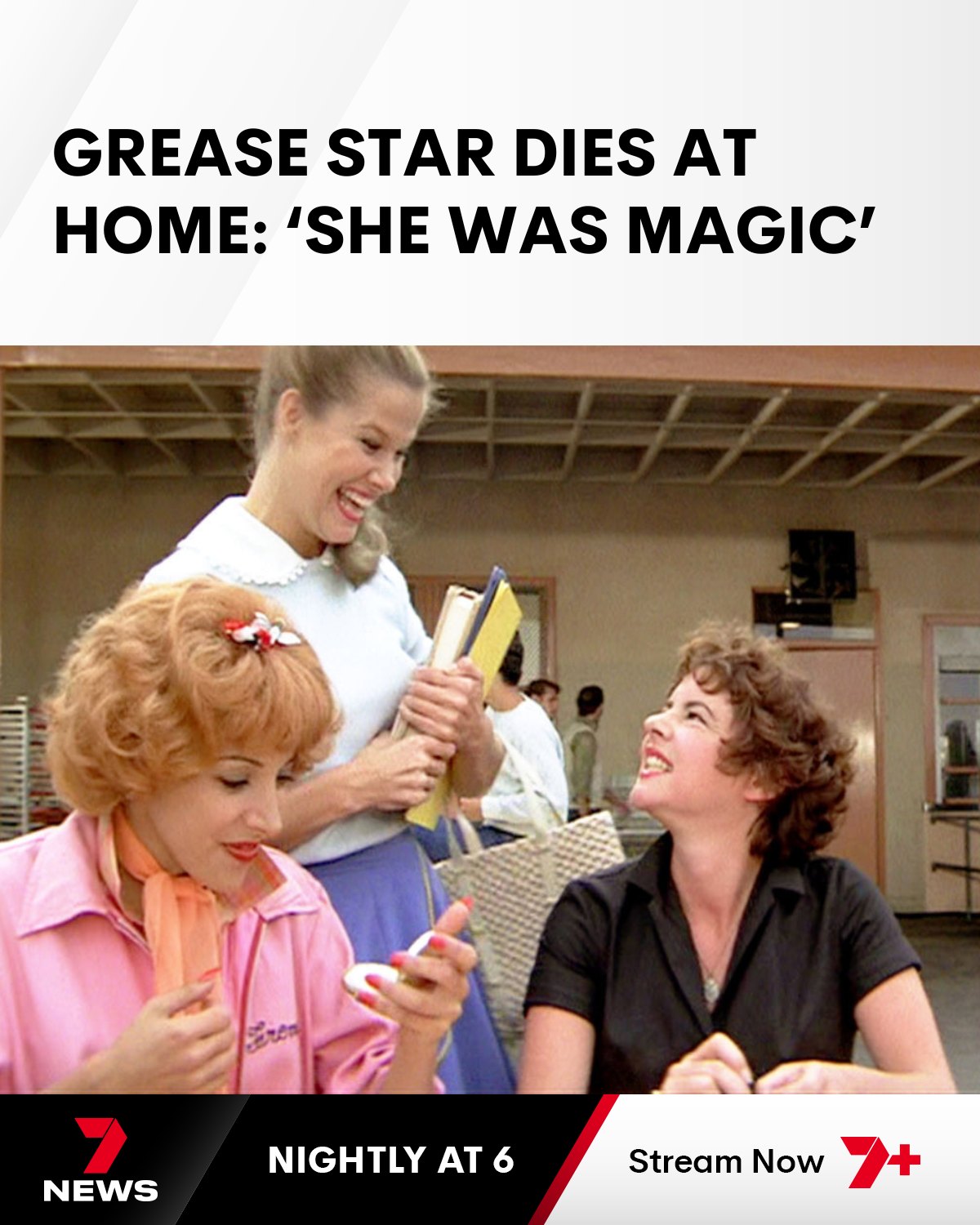 7NEWS - The actress was 72. 📌MORE: 7news.link/3WuhsAA | Facebook