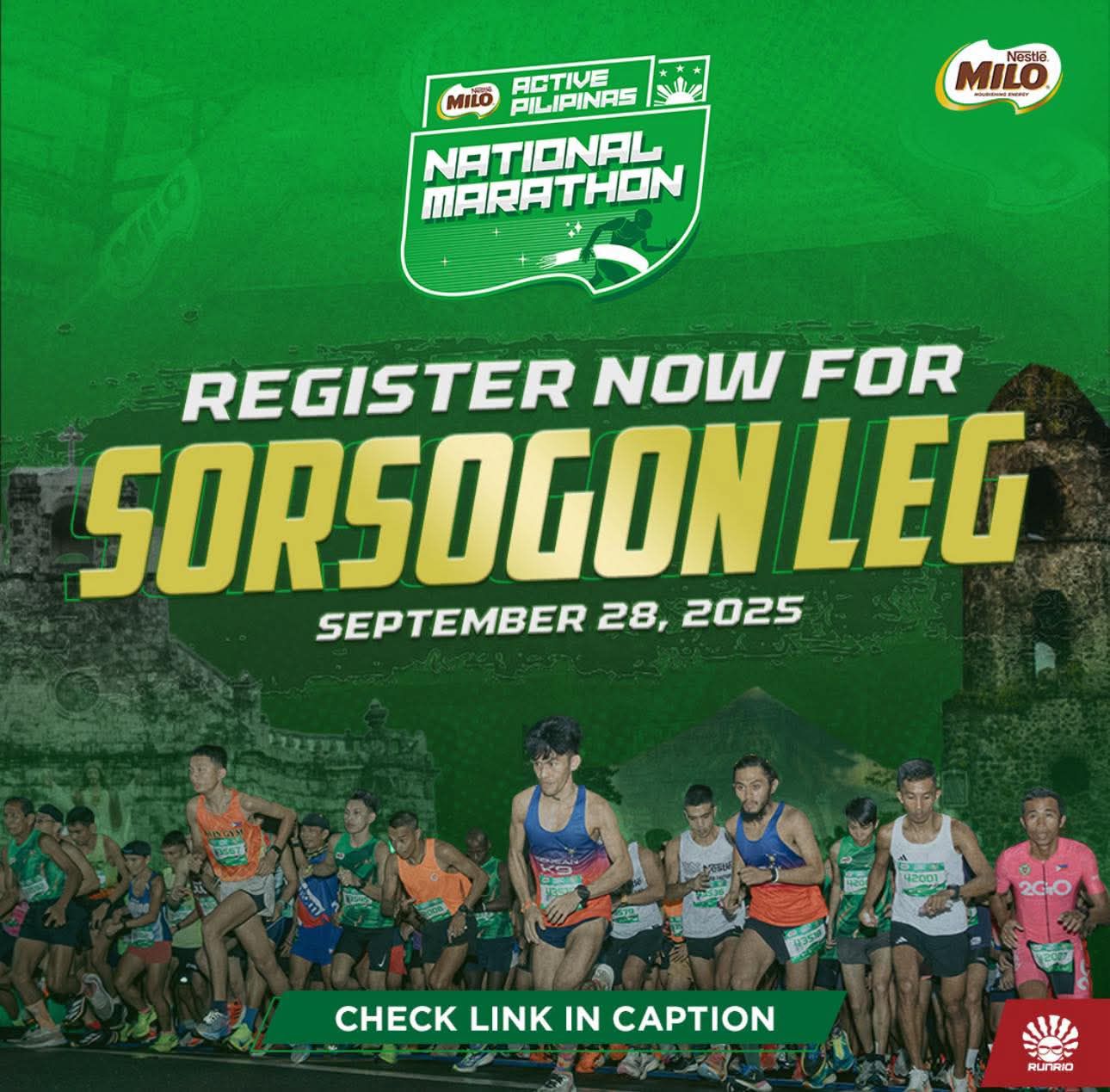 Philippine - REGISTRATION IS NOW OPEN !!! 2025 MILO National Marathon ...