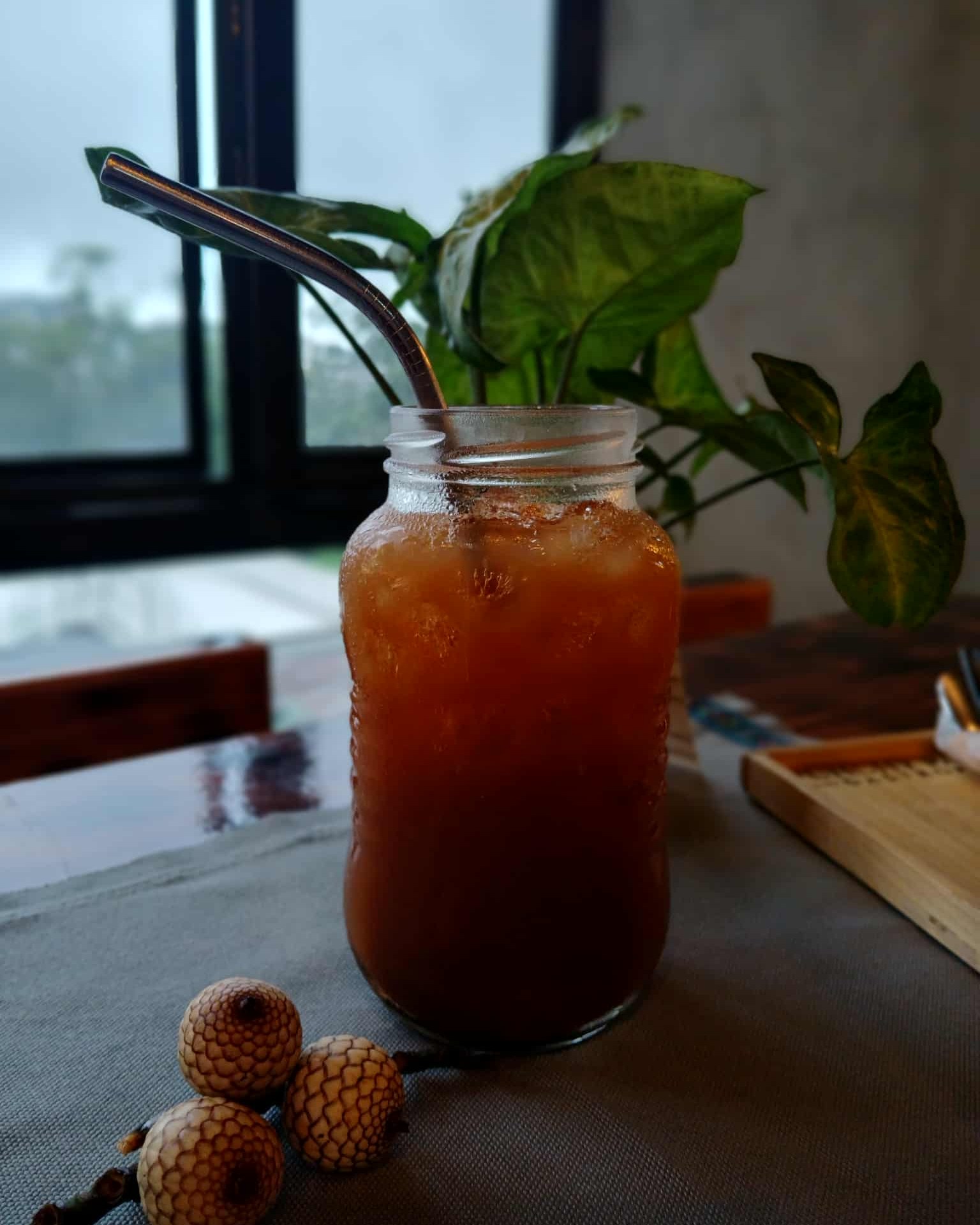 Punchy - Rattan Fruit Iced Tea All-natural refreshment in a glass! 🍹 ...