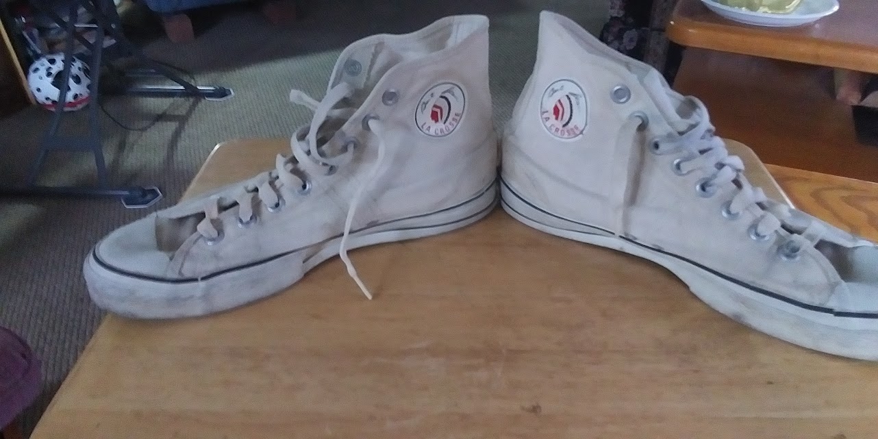Bart Starr shoes made by La Crosse Rubber Mills in the 60