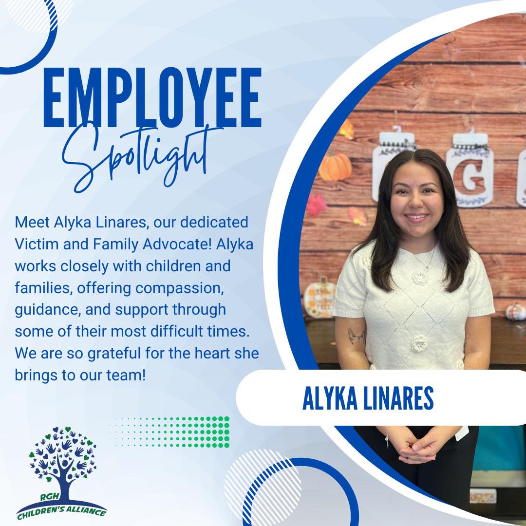 🌟 Employee Spotlight 🌟 Meet... - RGH Children’s Alliance | Facebook