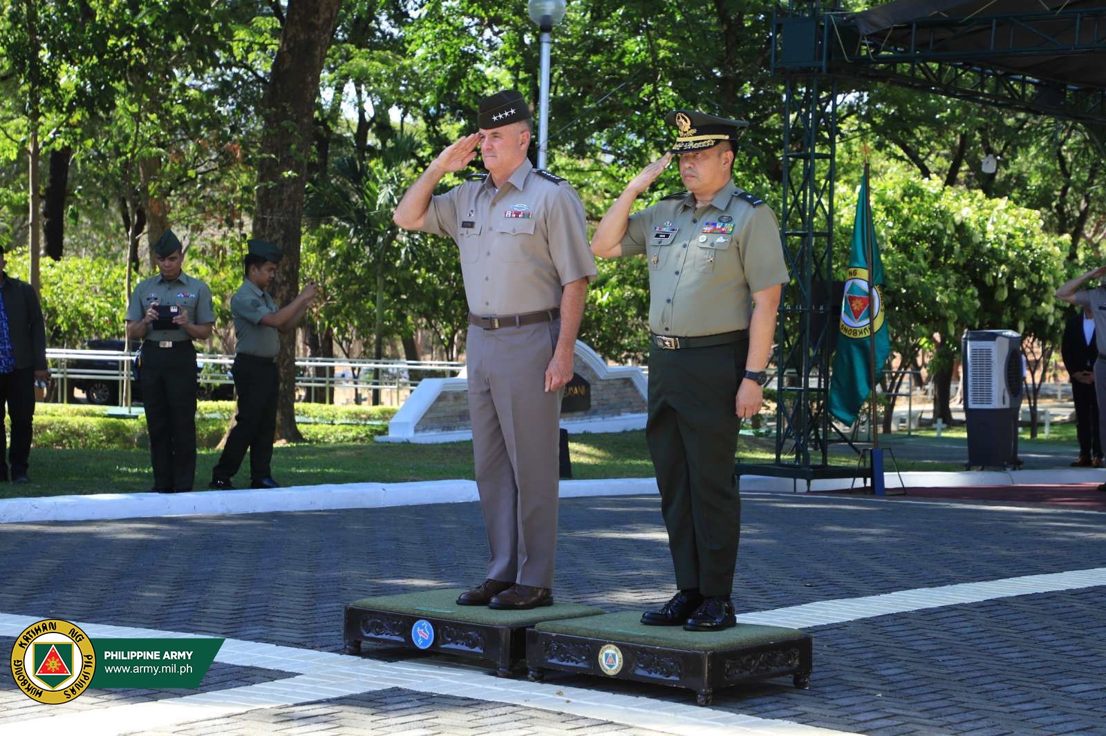 Philippine - Army Signal Regiment Commander Brig. Gen. Alejandro J ...