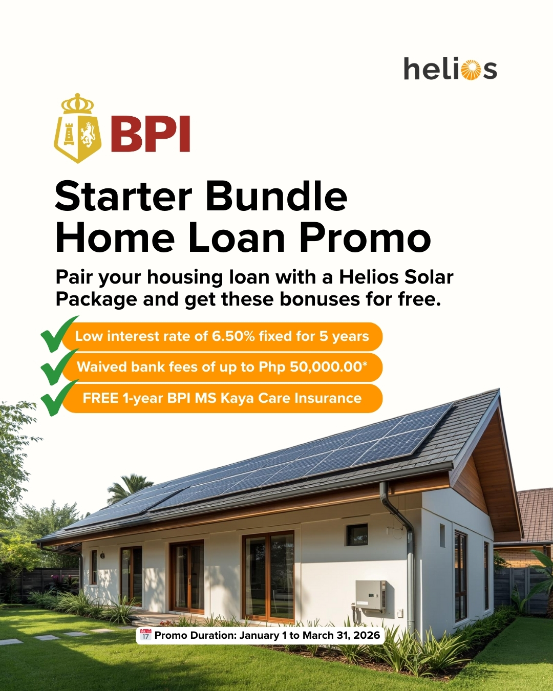 Helios - We’ve teamed up with BPI to bring you an exclusive Home Loan ...