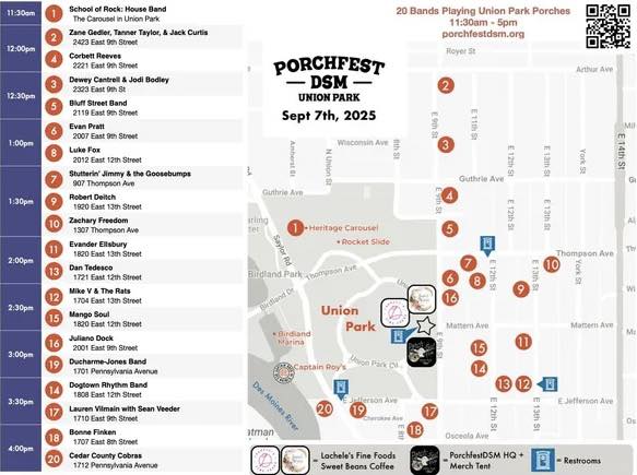 PorchFest - ITS THE MOMENT YOU HAVE ALL BEEN WAITING FOR! Here is the ...