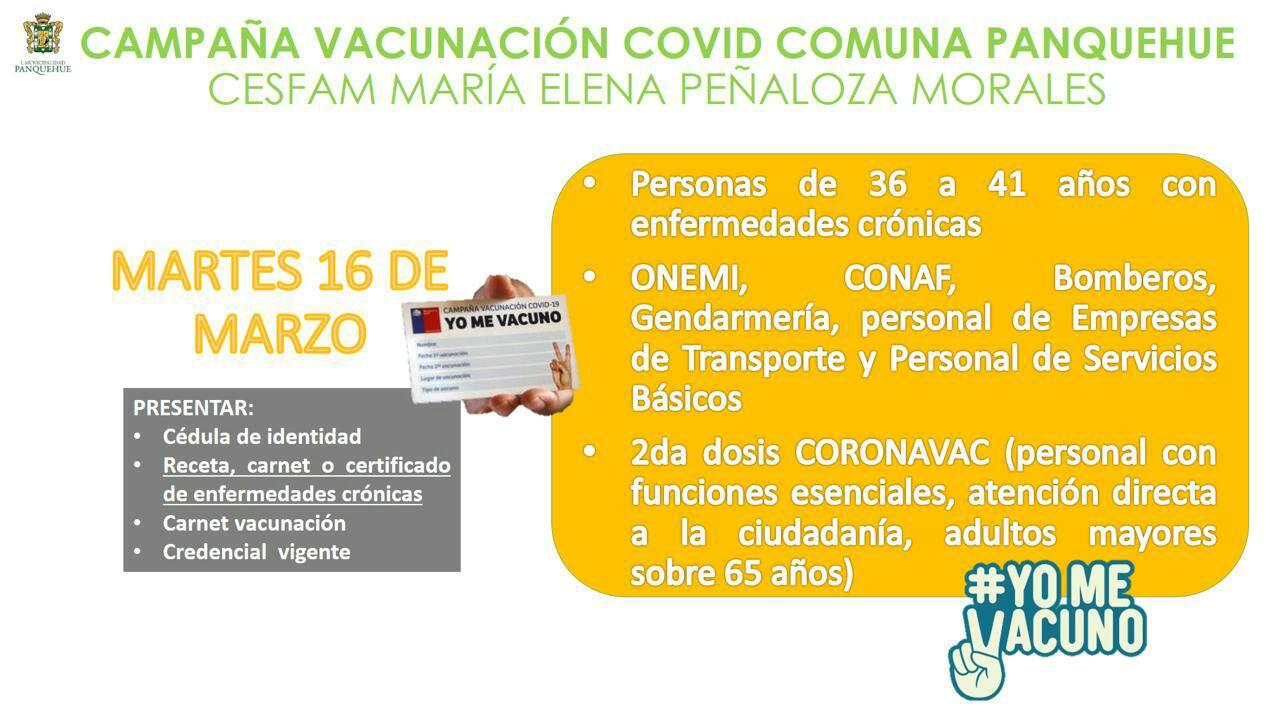 📌 Información Importante...... - Codelo Cesfam Panquehue | Facebook