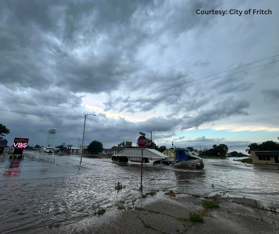 Fox 14 News - The City of Fritch released a photo on... | Facebook