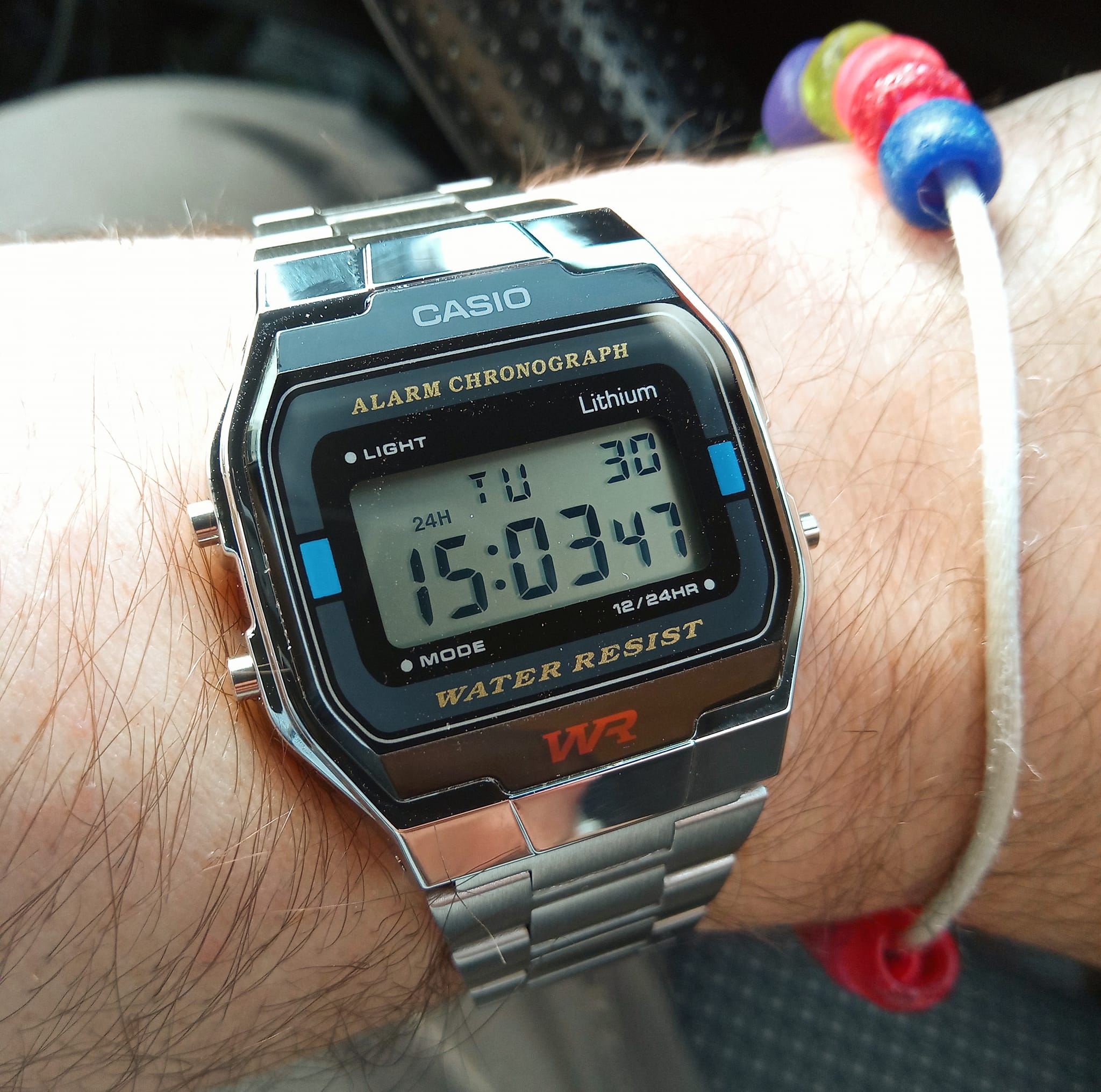 Casio A163WA-1QES vintage watch review