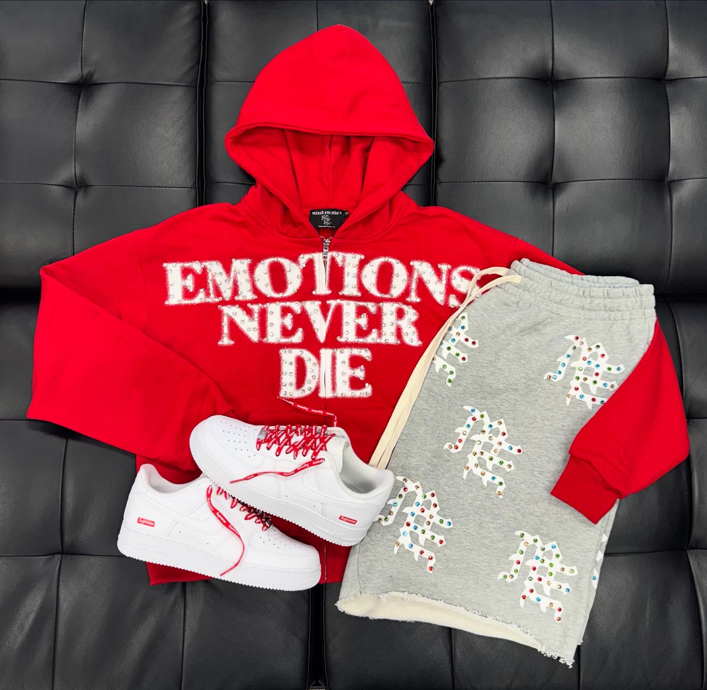 Mixed Emotion “Emotions Never Die” Hoodie Size: S / M / L / XL