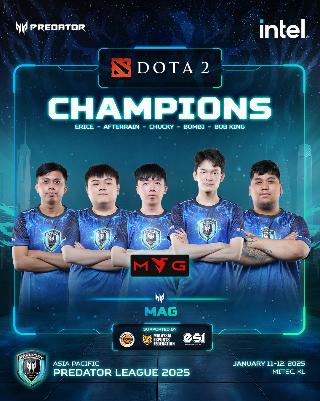 Predator Gaming - 👑 ALL HAIL THE NEW CHAMPIONS OF APAC PL...