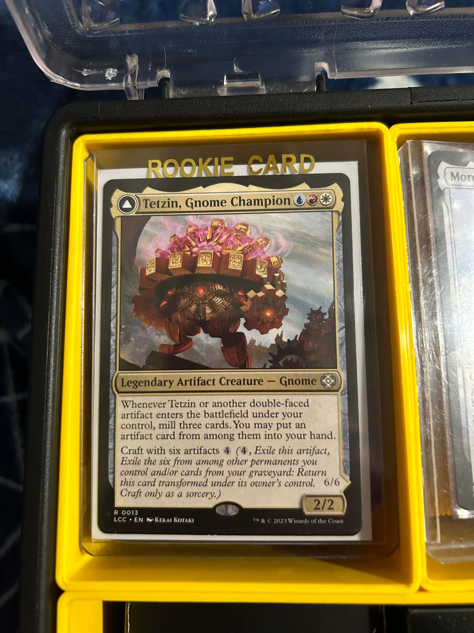 mtg gnome commander deck Magic: The Gathering Adventures in The Forgotten Realms  Planar Portal (Red-Black) : Toys & Games MTG Age Group Anim Pakal, Thousandth Moon MTG