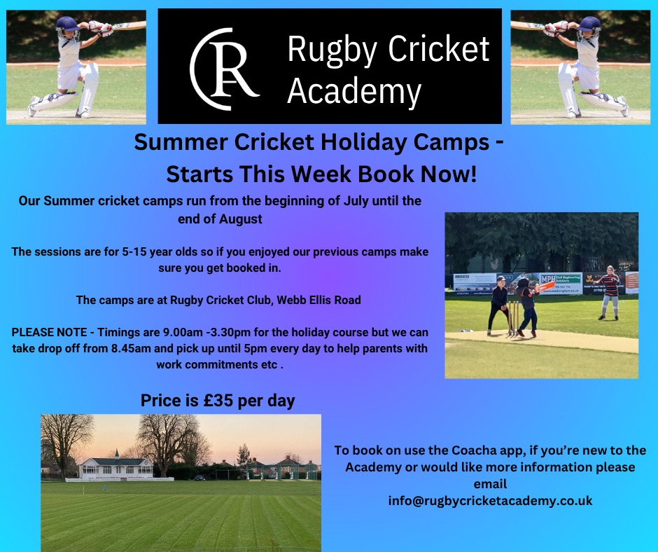 Introducing Seth Westley 🏏 Seth... - Rugby Cricket Academy | Facebook