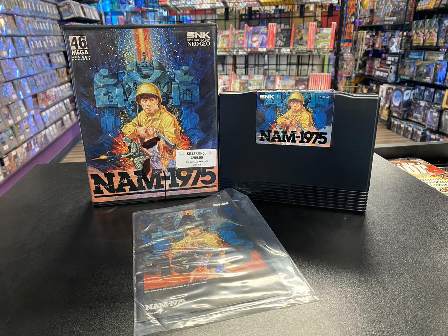 Nam-1975 neo geo game review