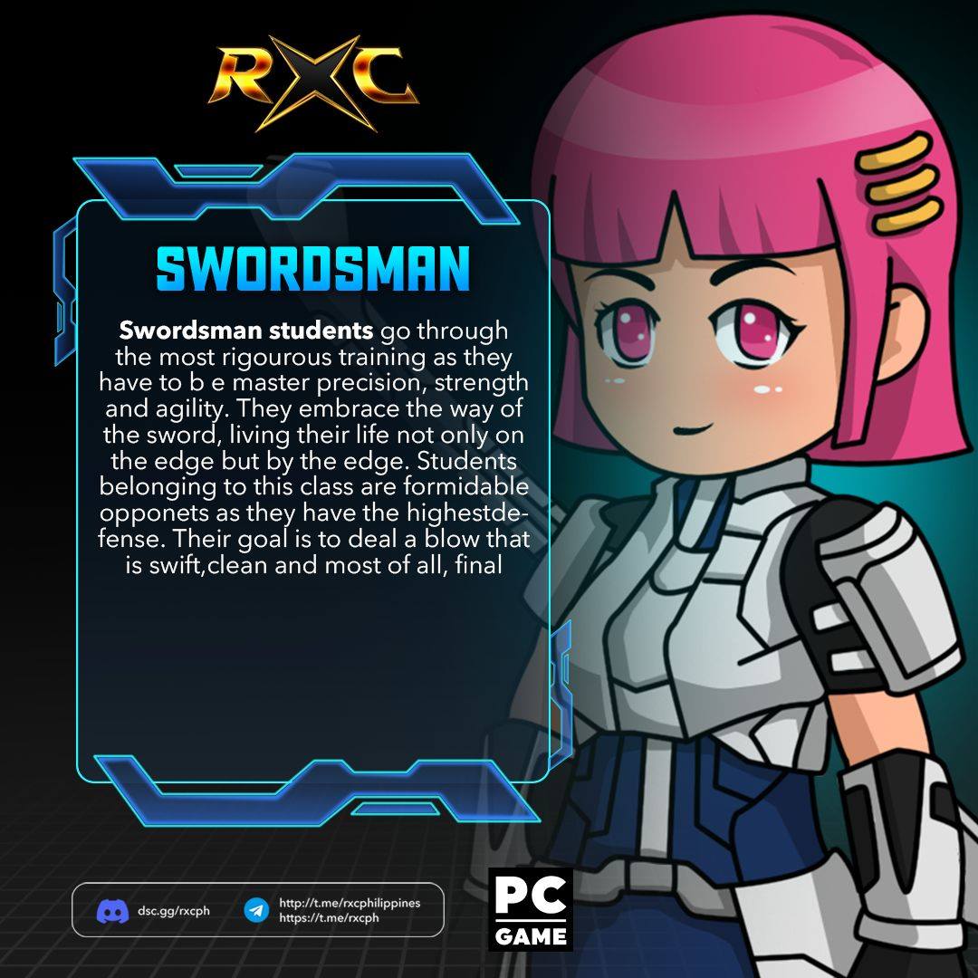 RxC World - GET TO KNOW YOUR CHARACTER SWORDSMAN CLASS:... | Facebook