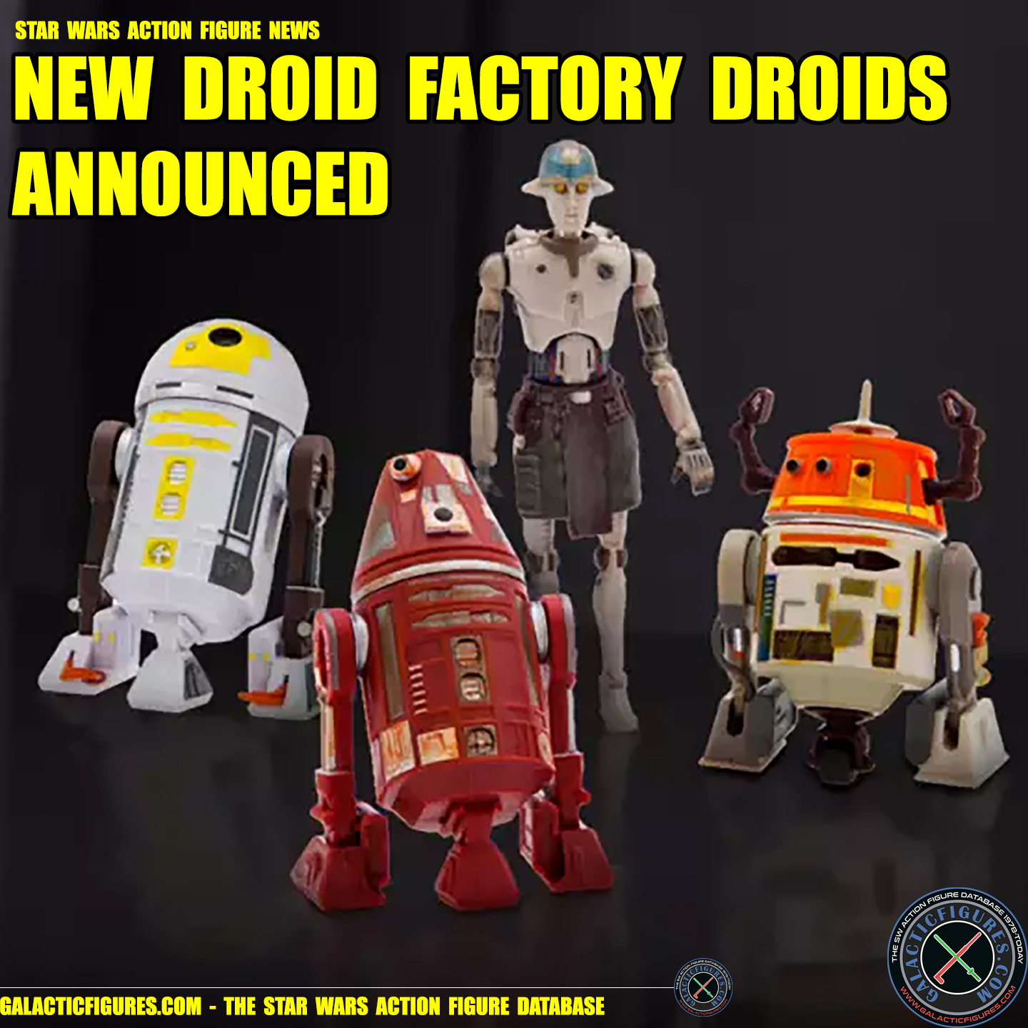 New Star Wars Droid Factory BDX droids 4-pack coming to Disney Store