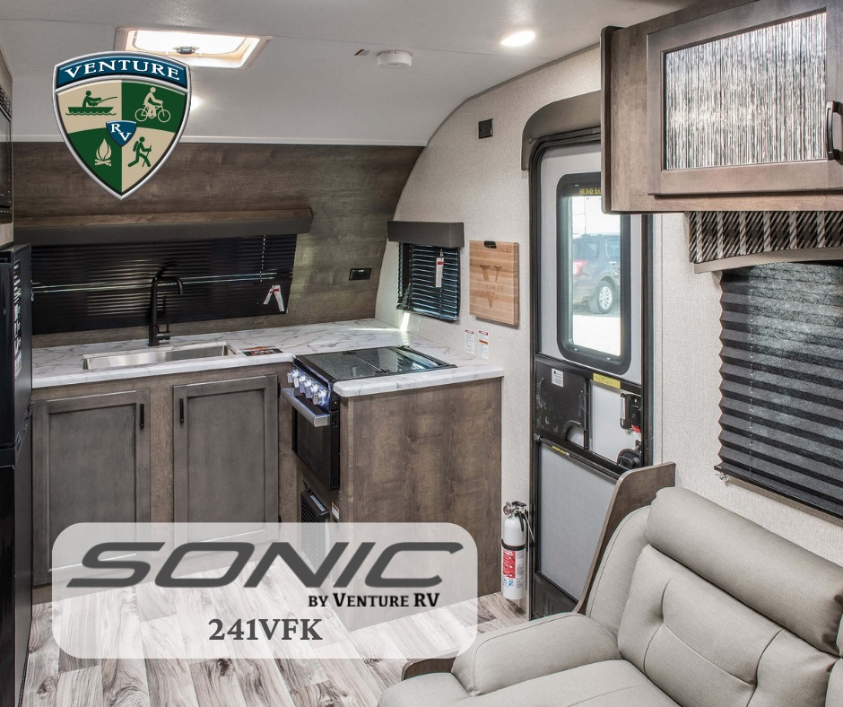 Venture RV - The Sonic 241VFK is the perfect-sized...