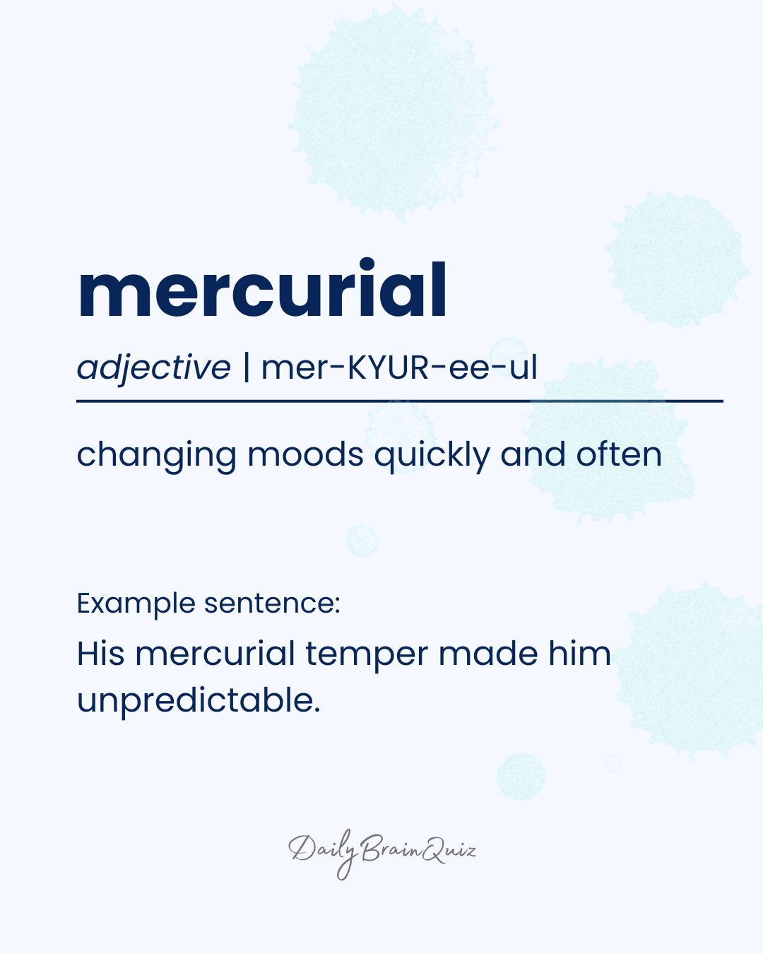 Daily - Mercurial | Build and expand your vocabulary to boost your ...