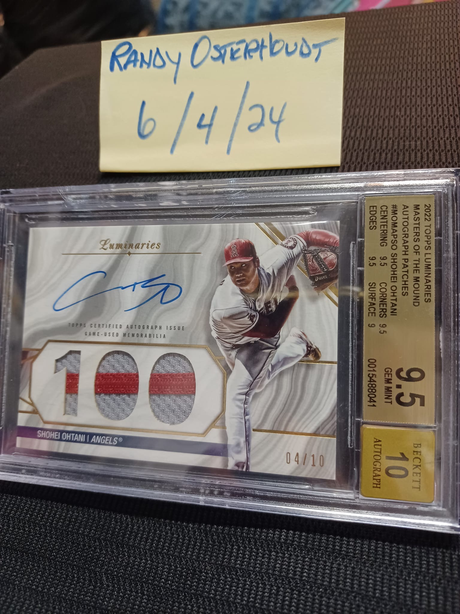 ???? ??????: An incredible 1/1 Shohei Ohtani autograph 