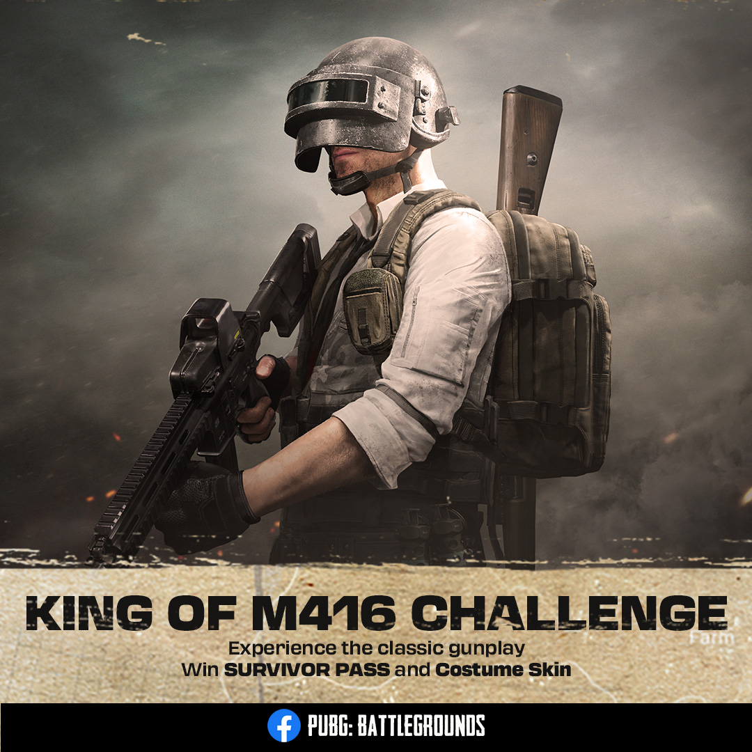 PUBG: - 👑 KING of M416 - Erangel Classic Special Event 🏆 Rewards: 🥇 Top ...