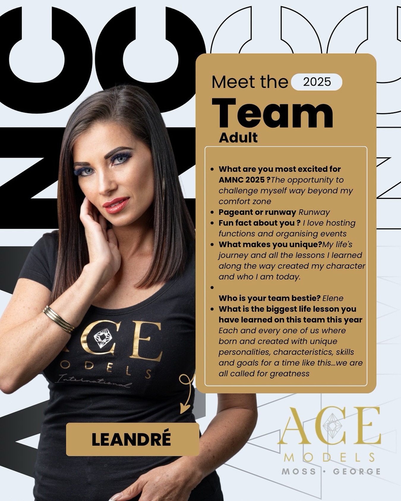 Get to know the team ... - ACE Models Mossel bay & George | Facebook