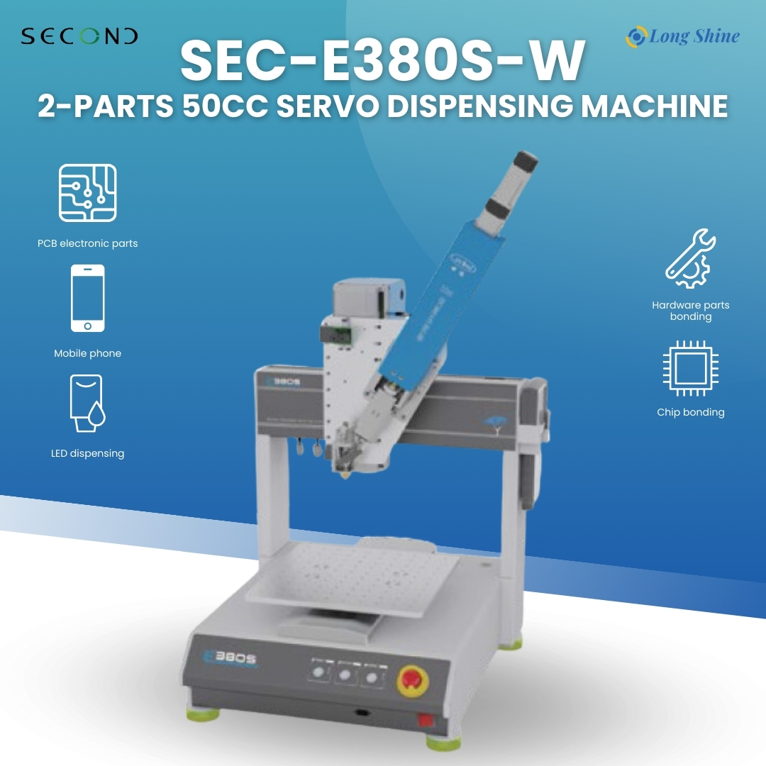 Long - SEC-E380S-W 2-parts 50cc servo dispensing machine The desktop ...
