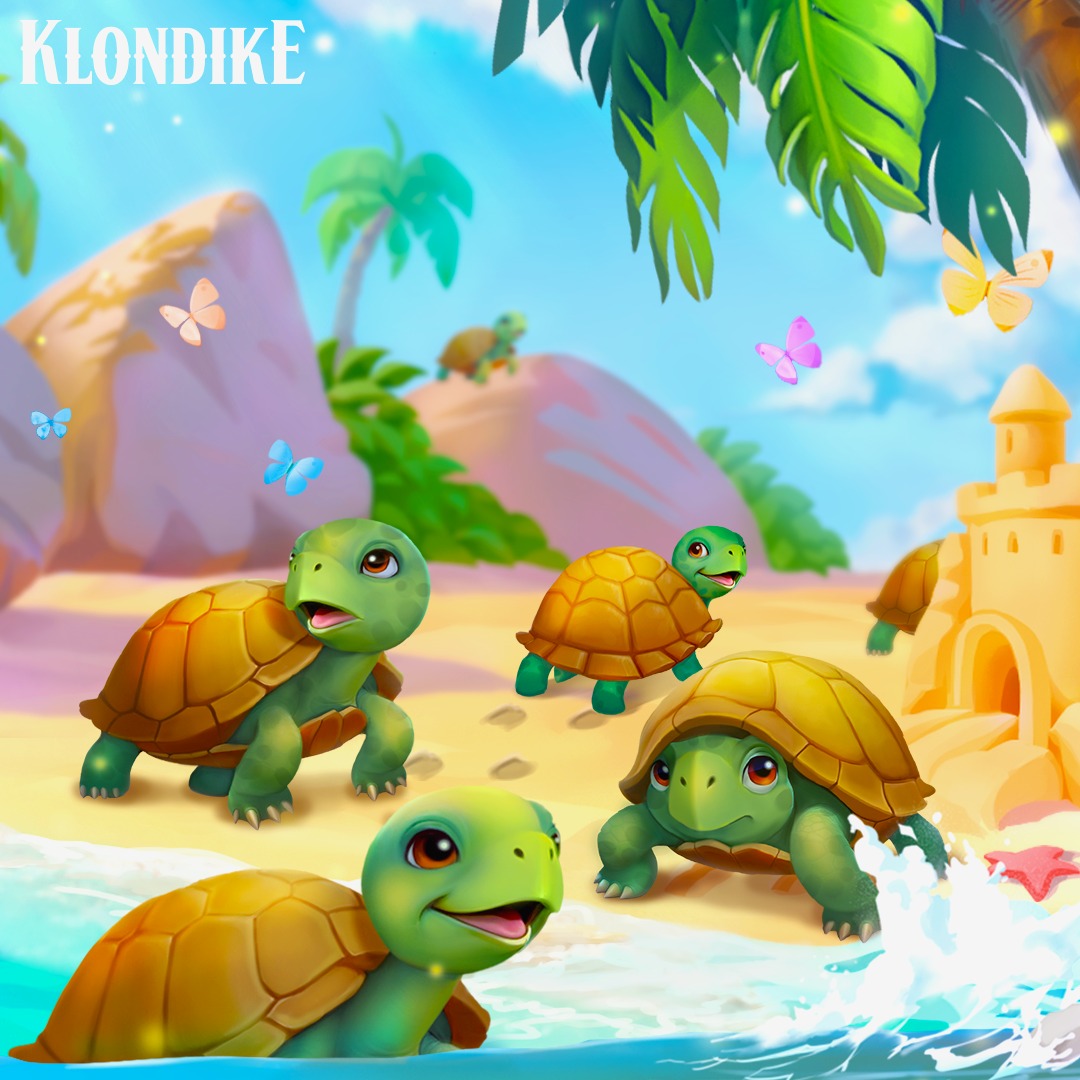 Klondike - One turtle, two turtles... How many turtles are there? 🐢 ...